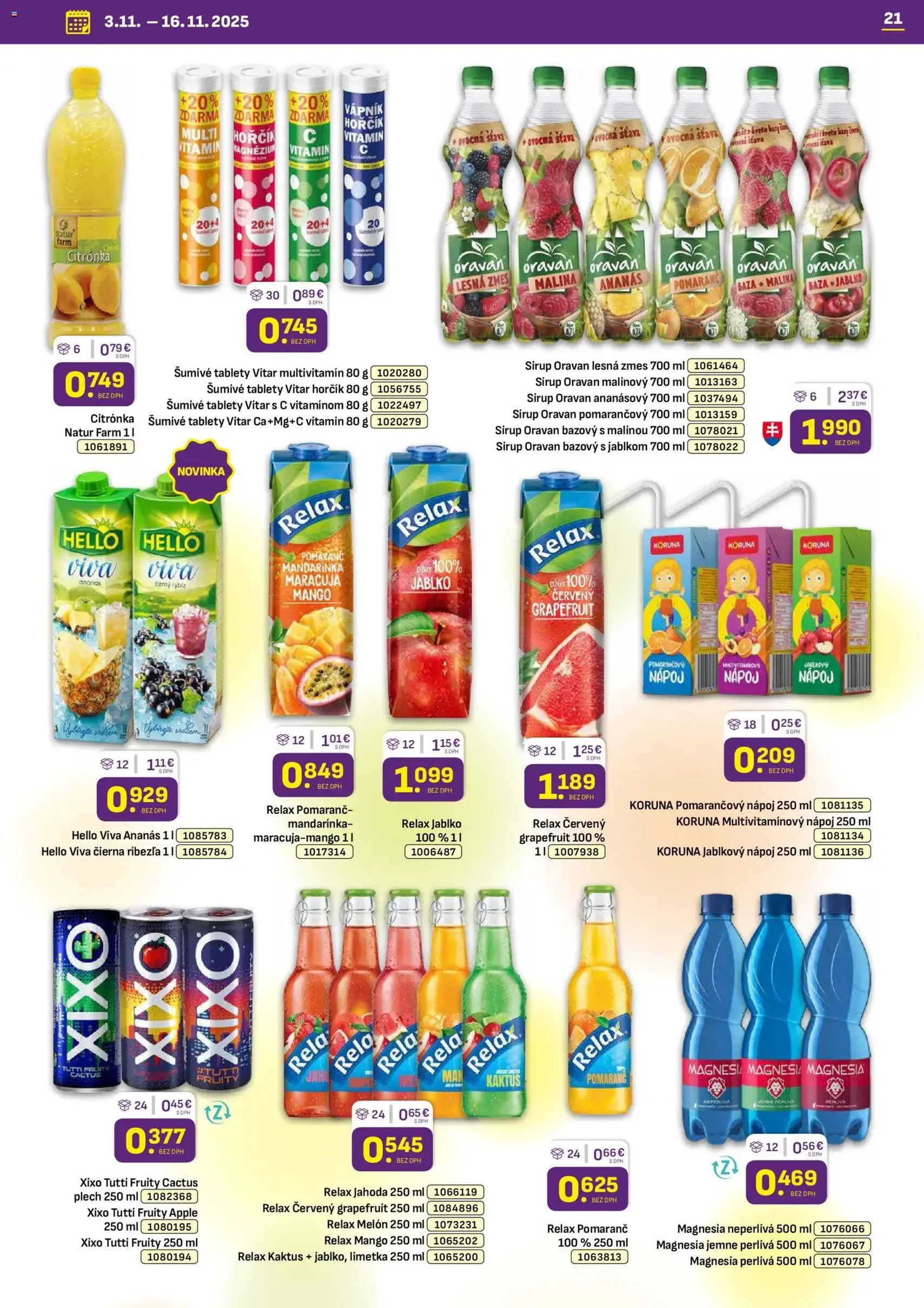 Libex leták - platný leták od 03.11.2025 strana 21 z 32