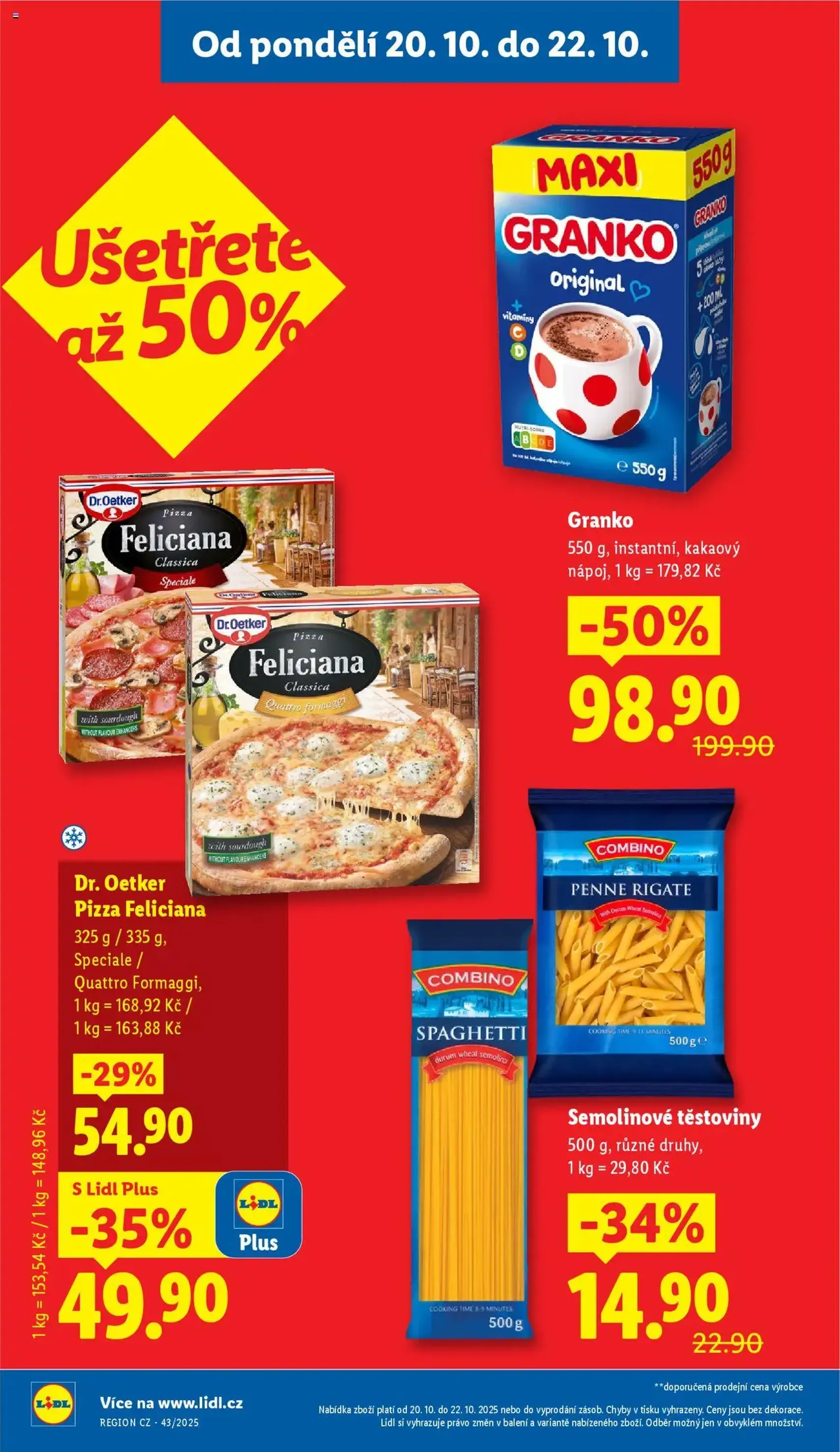 Lidl leták - platný leták od 20.10.2025 strana 2 z 49 Lidl leták - platný leták od 20.10.2025 strana 2 z 49
