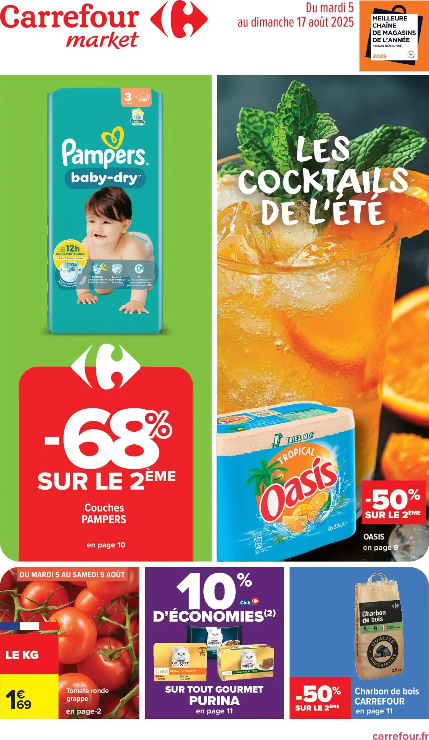 Carrefour Market catalogue semaine 31 - brochure valable à partir du 05/08/2025, page 1 sur 15 Carrefour Market catalogue semaine 31 - brochure valable à partir du 05/08/2025, page 1 sur 15