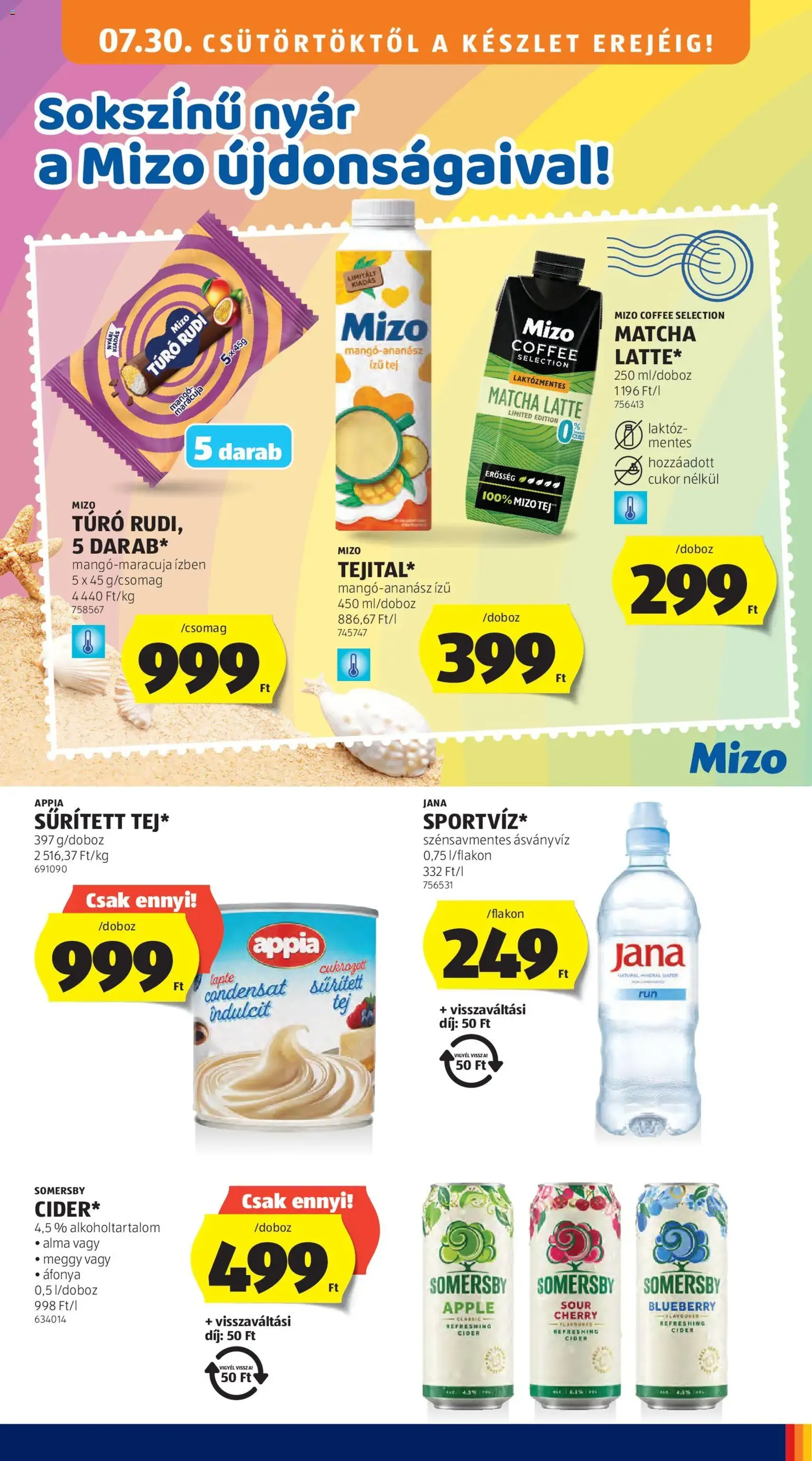 Aldi akciós újság - 2026.07.30. érvényes szórólap 13 oldal 54 oldalból
