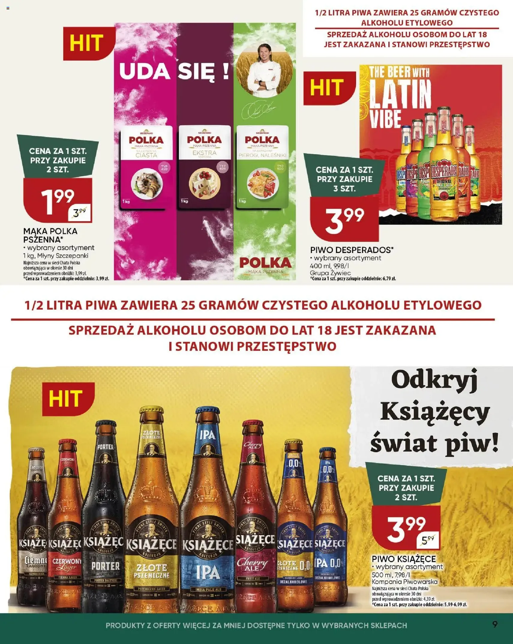 Chata Polska Gazetka - ważny gazetka od 23.10.2025 strona 9 z 26 Chata Polska Gazetka - ważny gazetka od 23.10.2025 strona 9 z 26