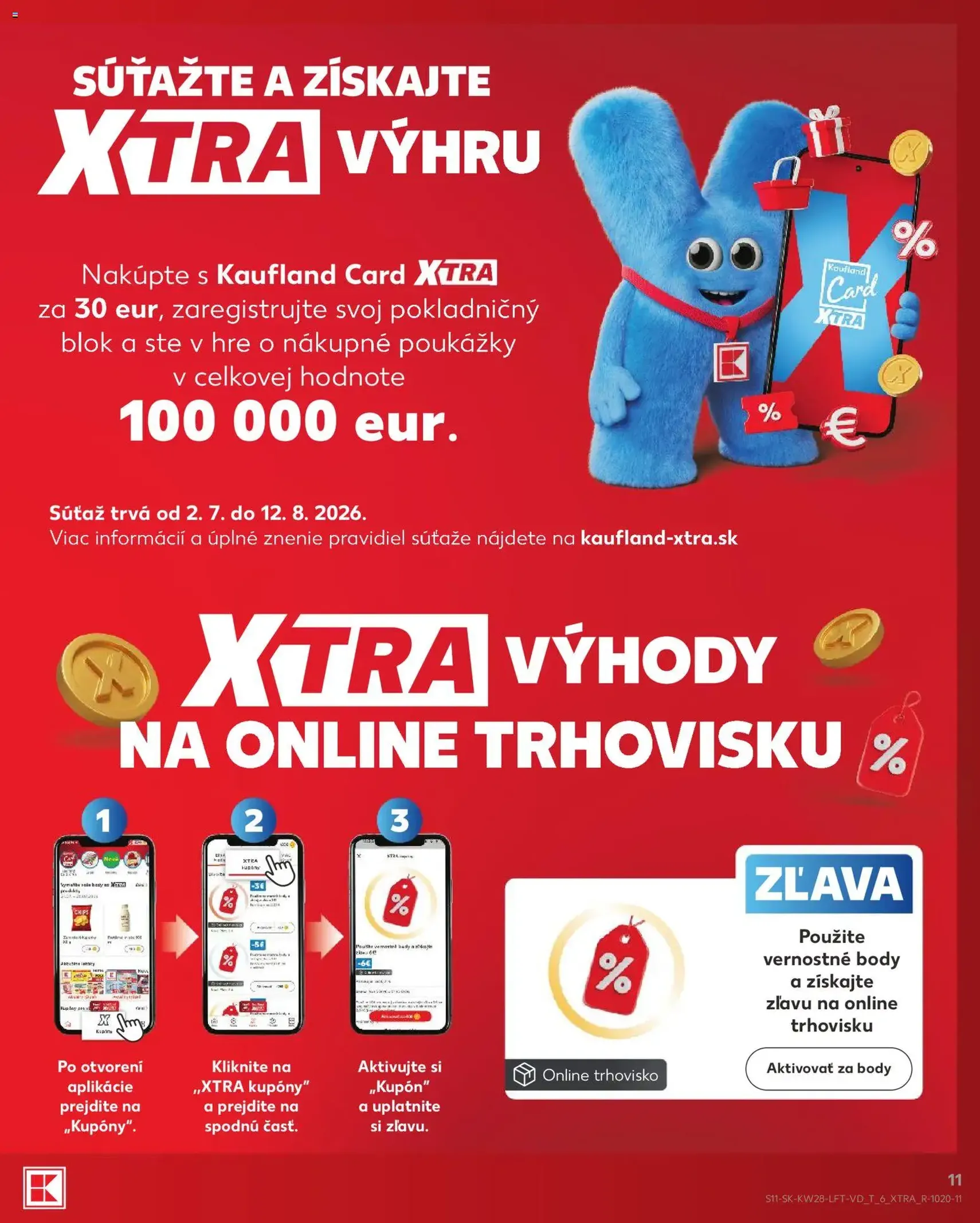 Kaufland SK akciós újság - 2026.07.09. érvényes szórólap 11 oldal 82 oldalból