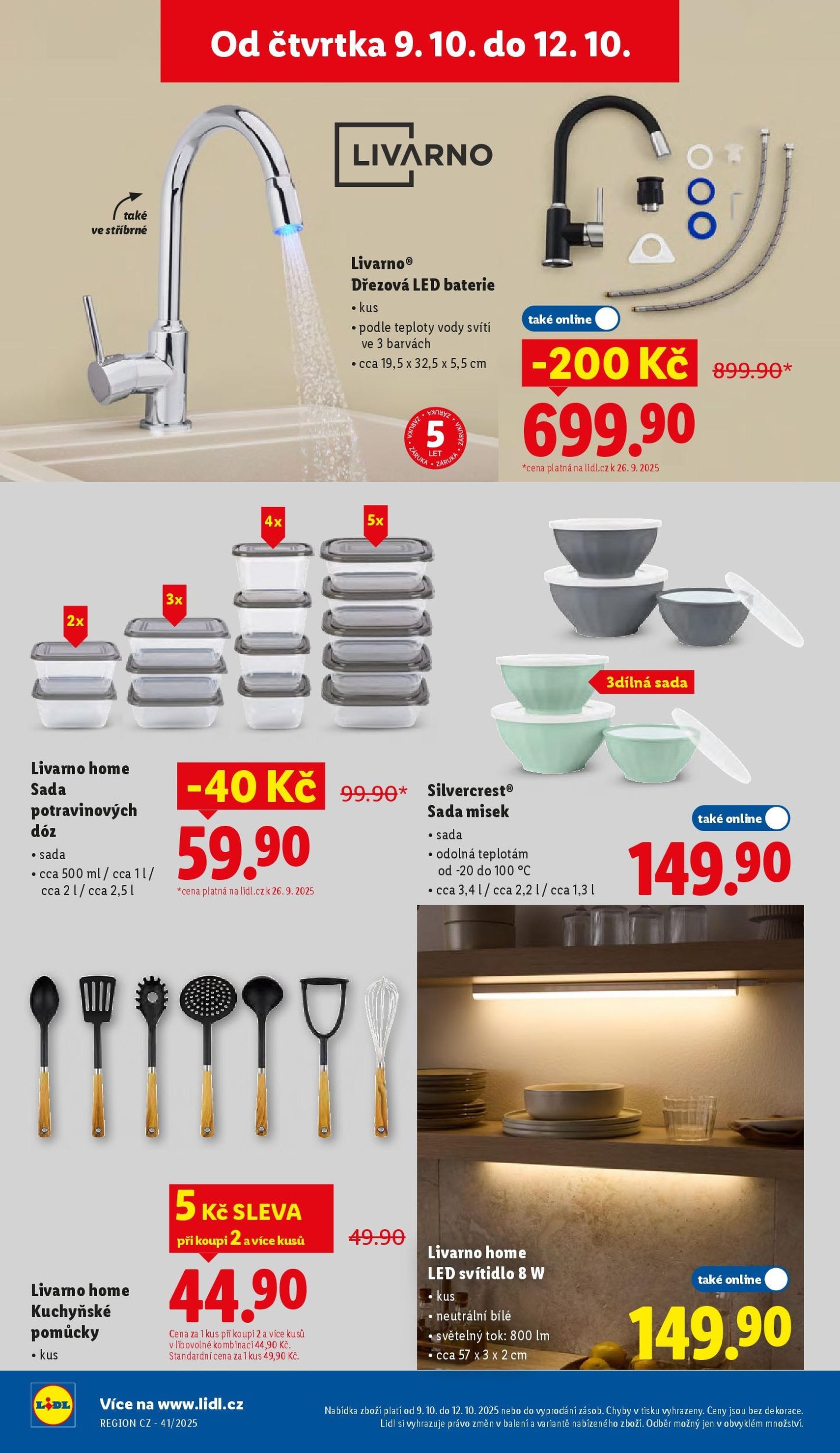 Lidl leták - platný leták od 09.10.2025 strana 32 z 45 Lidl leták - platný leták od 09.10.2025 strana 32 z 45