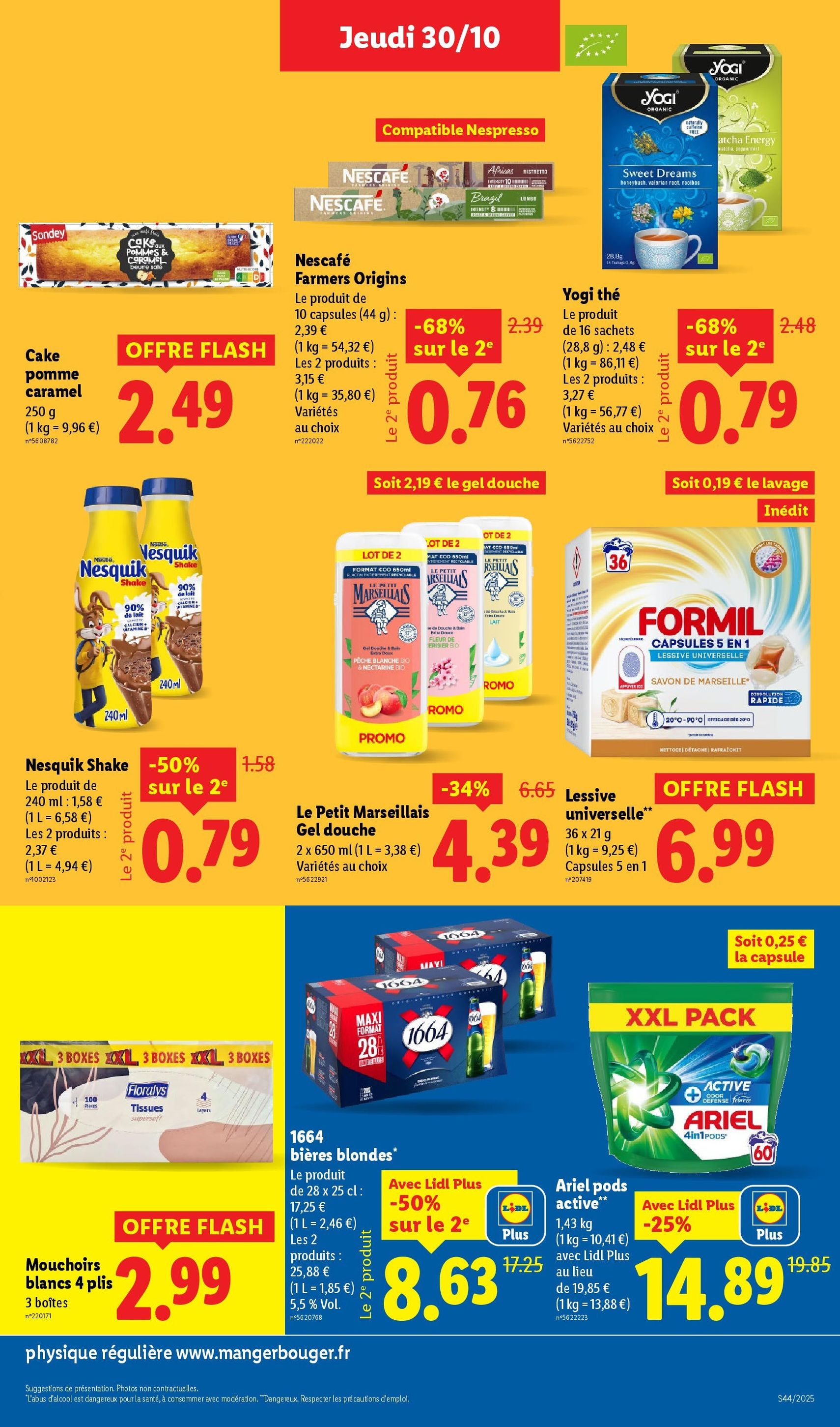 LIDL catalogue semaine 44 - brochure valable à partir du 30/10/2025, page 15 sur 82
