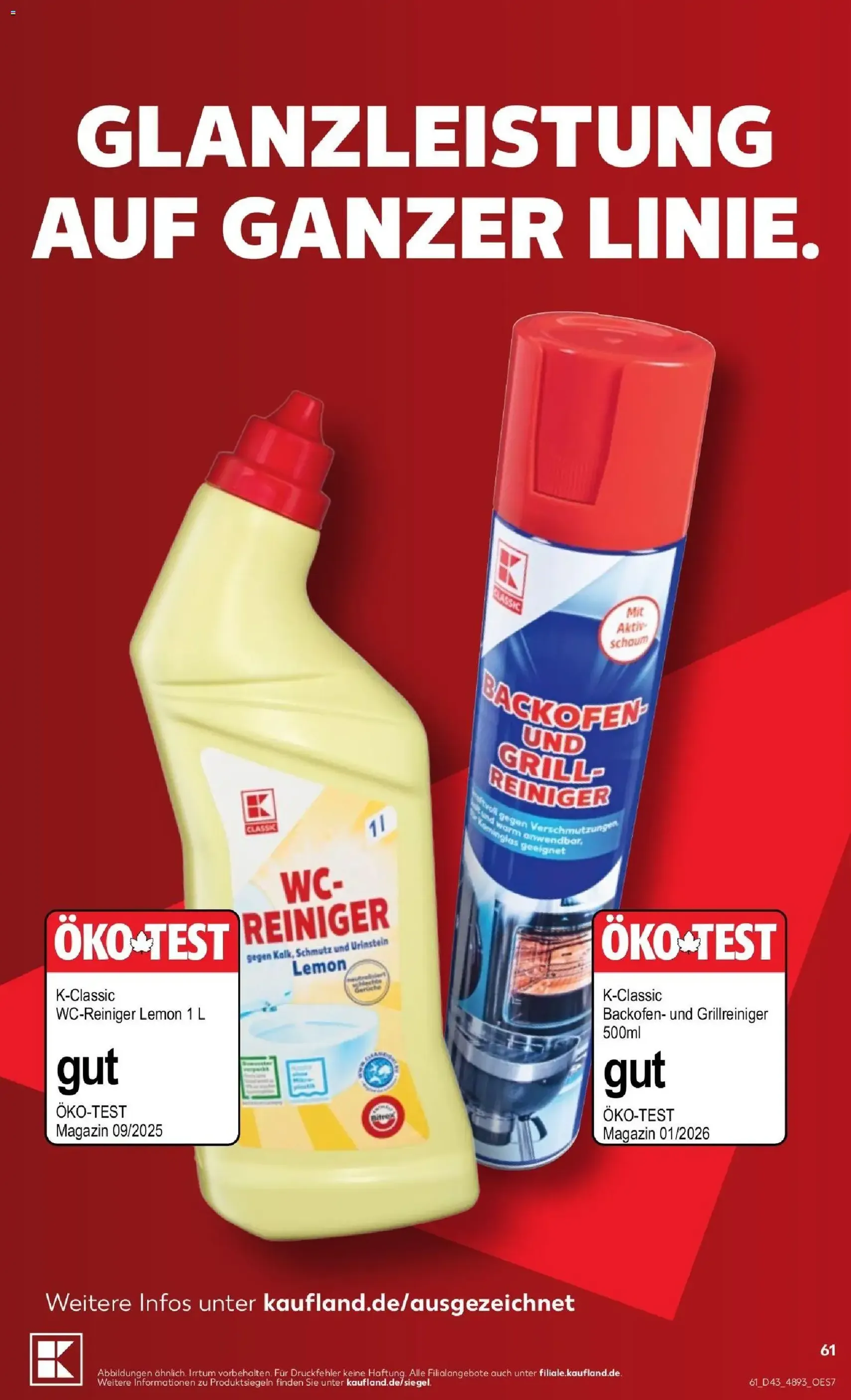 Kaufland Prospekt - Gültiger Prospekt ab 19.10.2026, Seite 61 von insgesamt 68