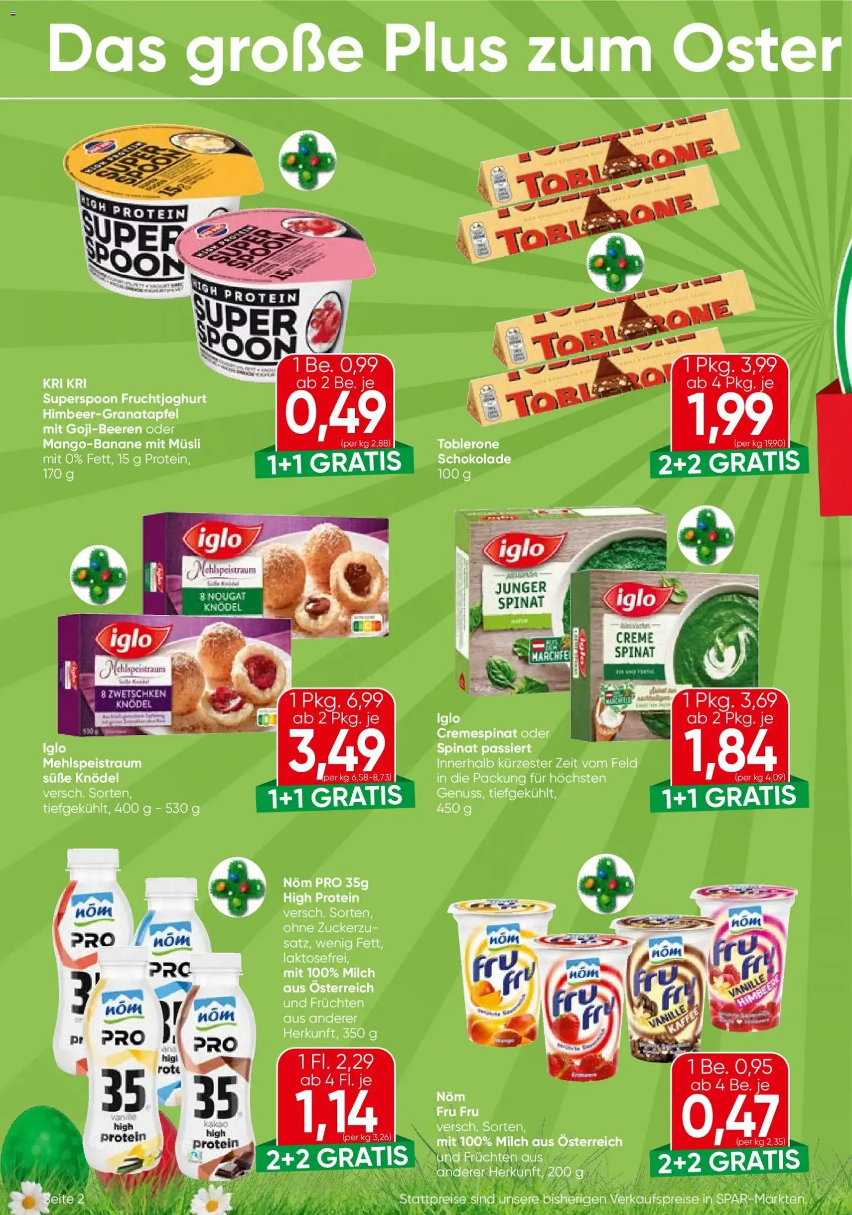 Eurospar Flugblatt - Gültiger Prospekt ab 12.03.2026, Seite 2 von insgesamt 16