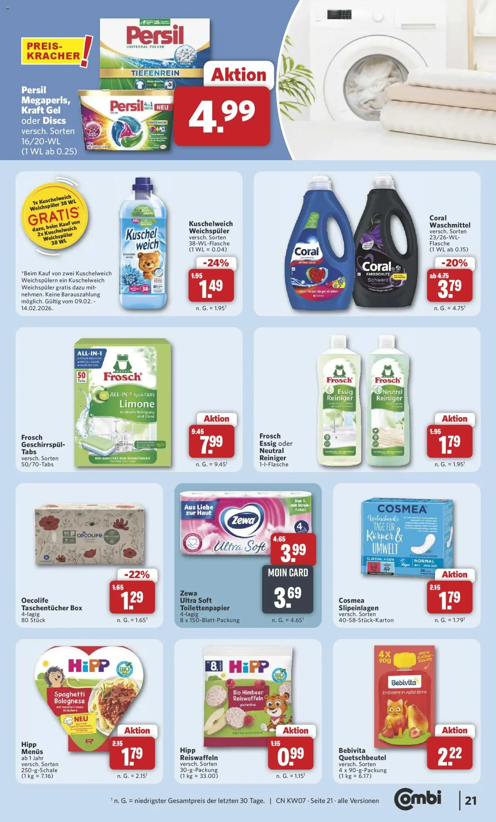 Combi Prospekt - Gültiger Prospekt ab 09.02.2026, Seite 23 von insgesamt 31