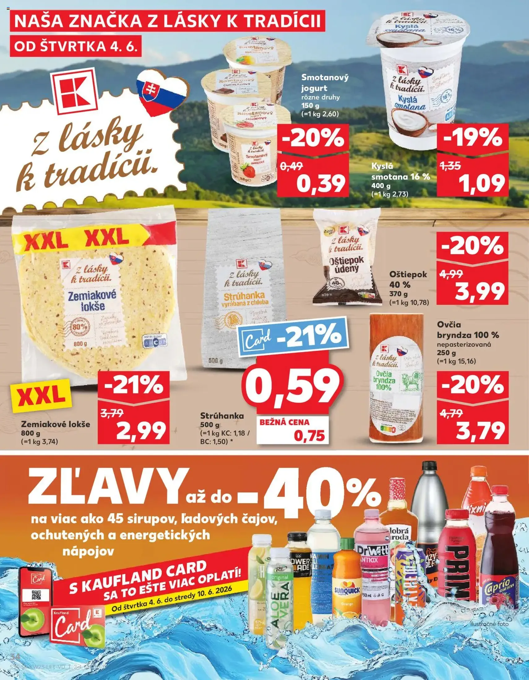 Kaufland SK akciós újság - 2026.06.04. érvényes szórólap 34 oldal 76 oldalból