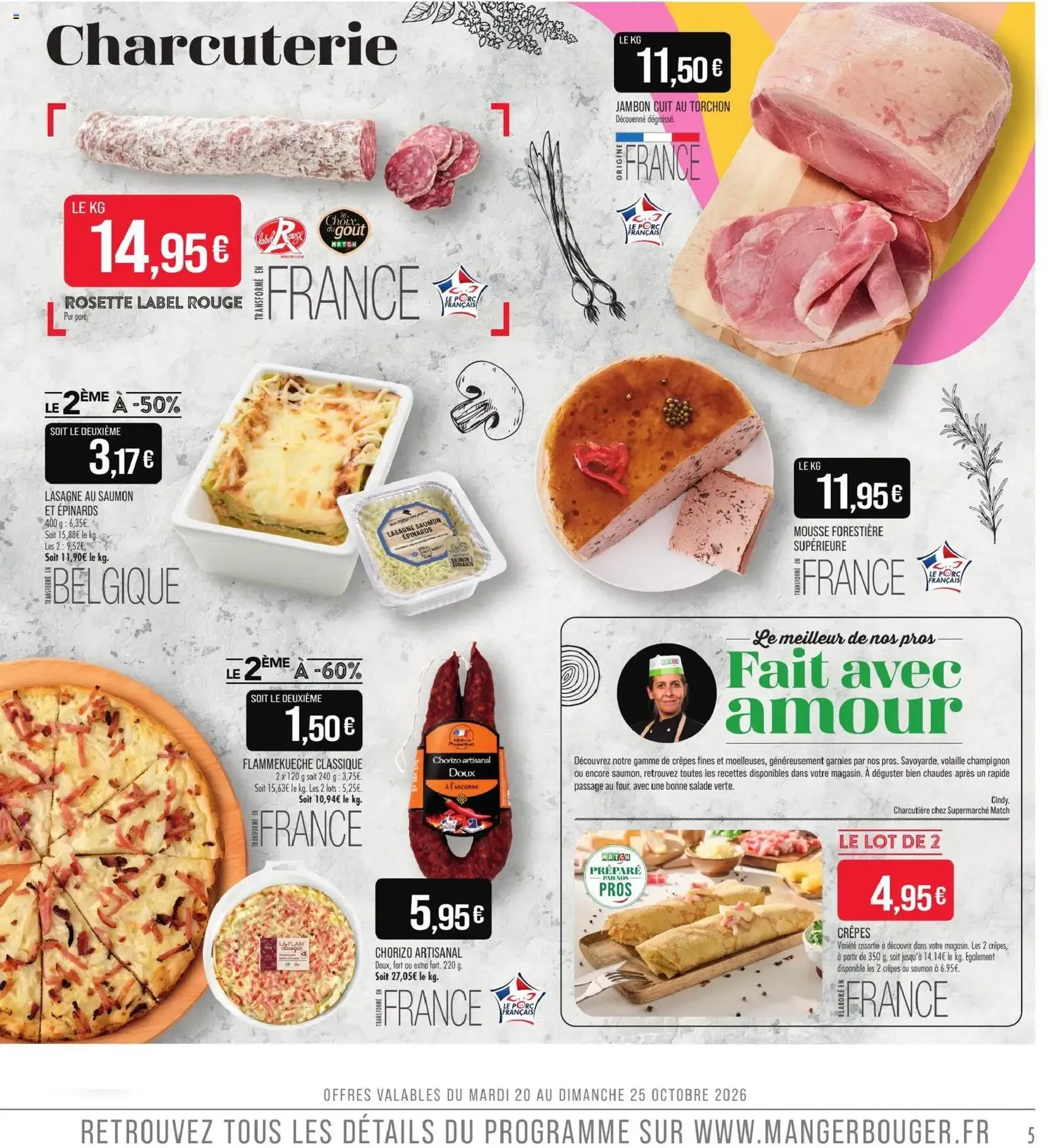 Match Supermarché catalogue - brochure valable à partir du 20/10/2026, page 5 sur 24
