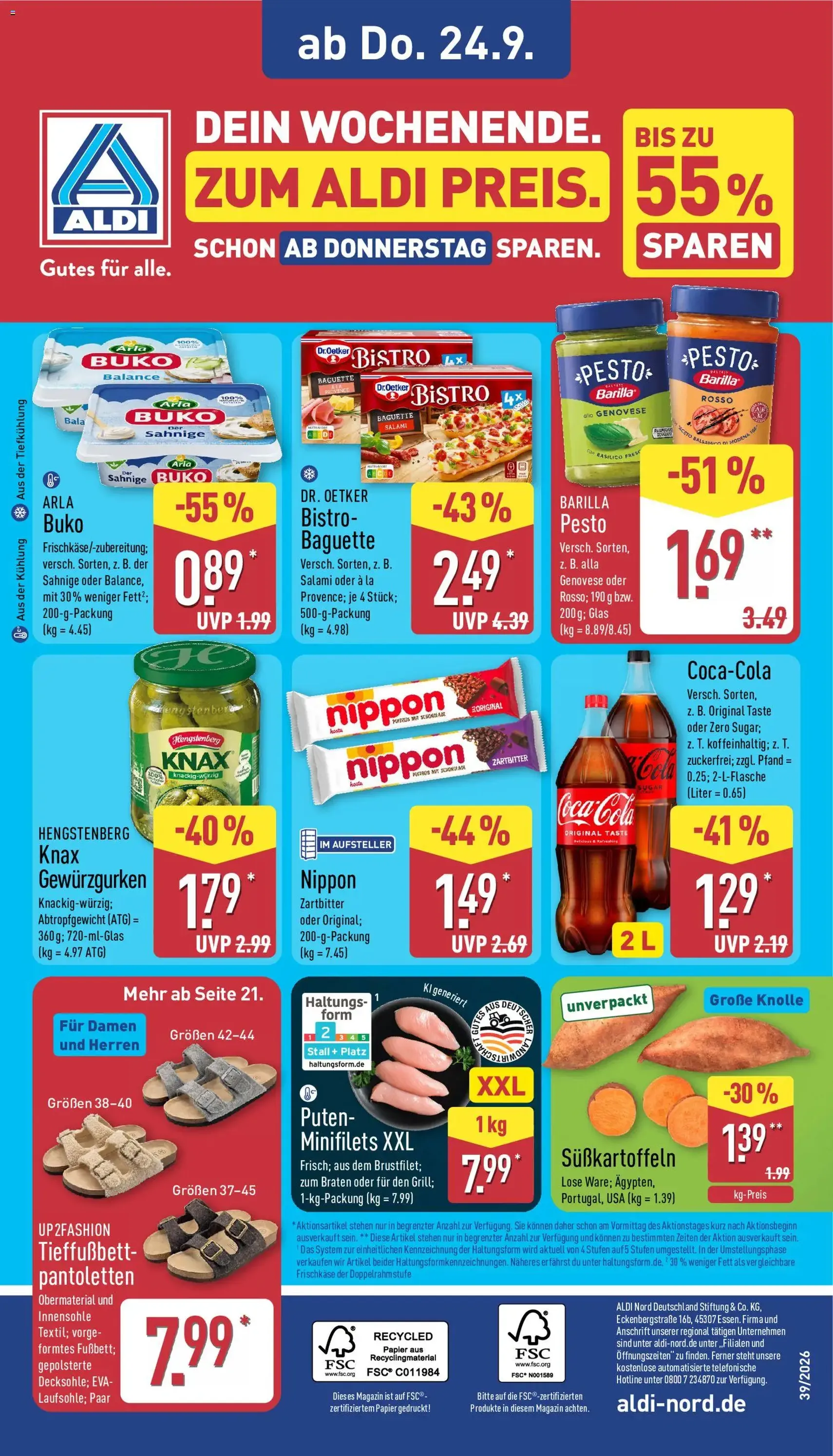 Aldi Prospekt - Gültiger Prospekt ab 21.09.2026, Seite 32 von insgesamt 41
