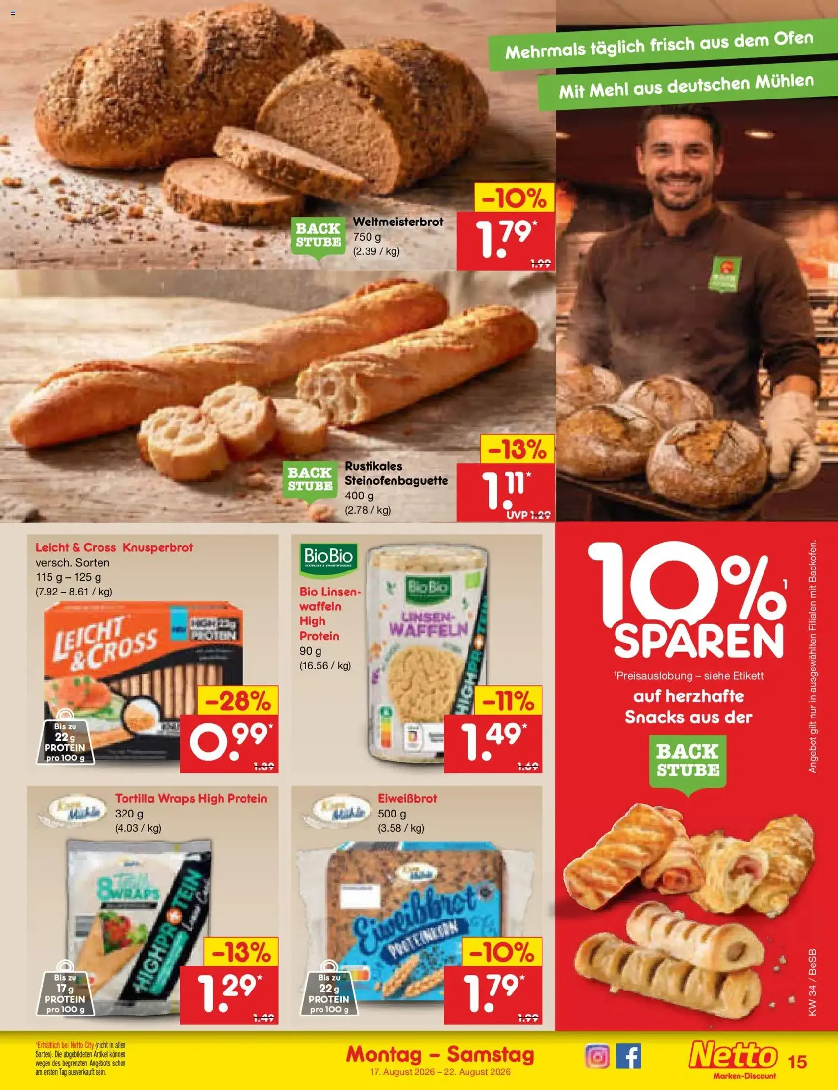 Netto Marken-Discount Prospekt - Gültiger Prospekt ab 17.08.2026, Seite 21 von insgesamt 65