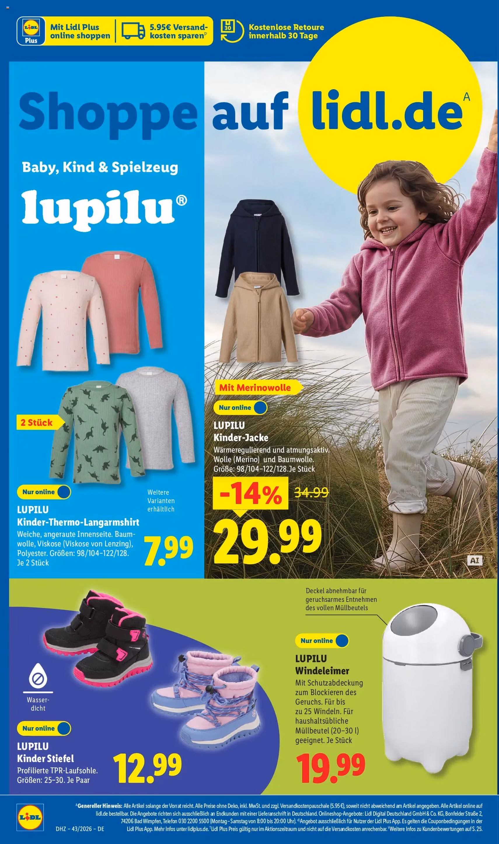 Lidl Prospekt - Gültiger Prospekt ab 19.10.2026, Seite 6 von insgesamt 73