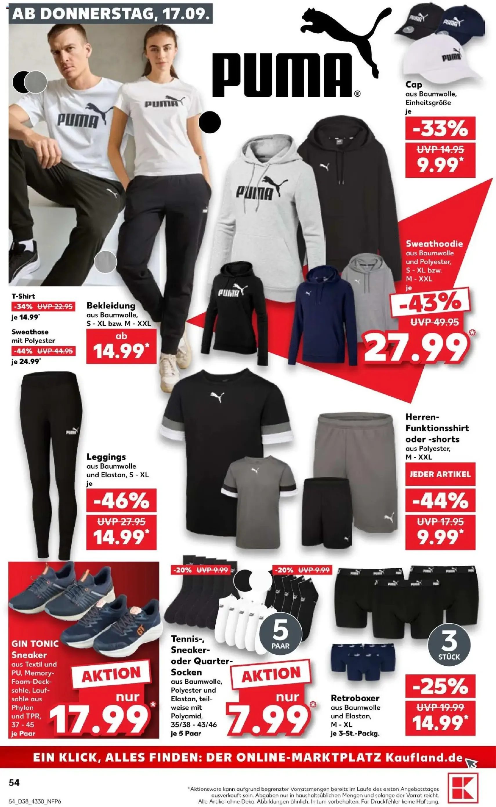 Kaufland Prospekt - Gültiger Prospekt ab 17.09.2026, Seite 54 von insgesamt 66