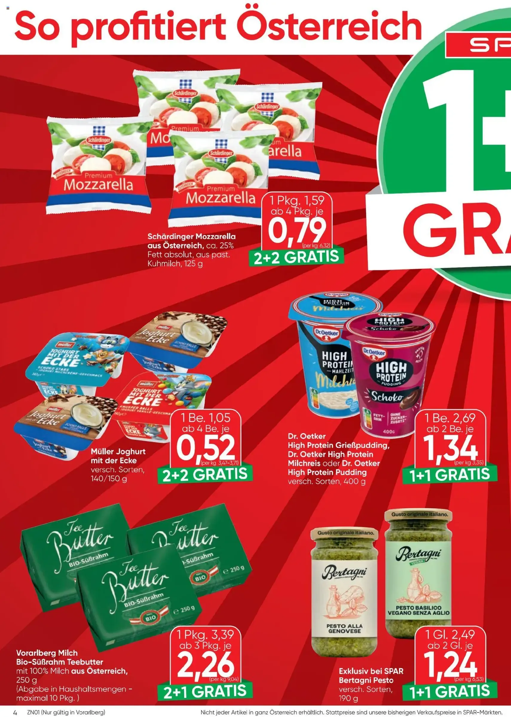 Spar Flugblatt - Gültiger Prospekt ab 03.06.2026, Seite 4 von insgesamt 20