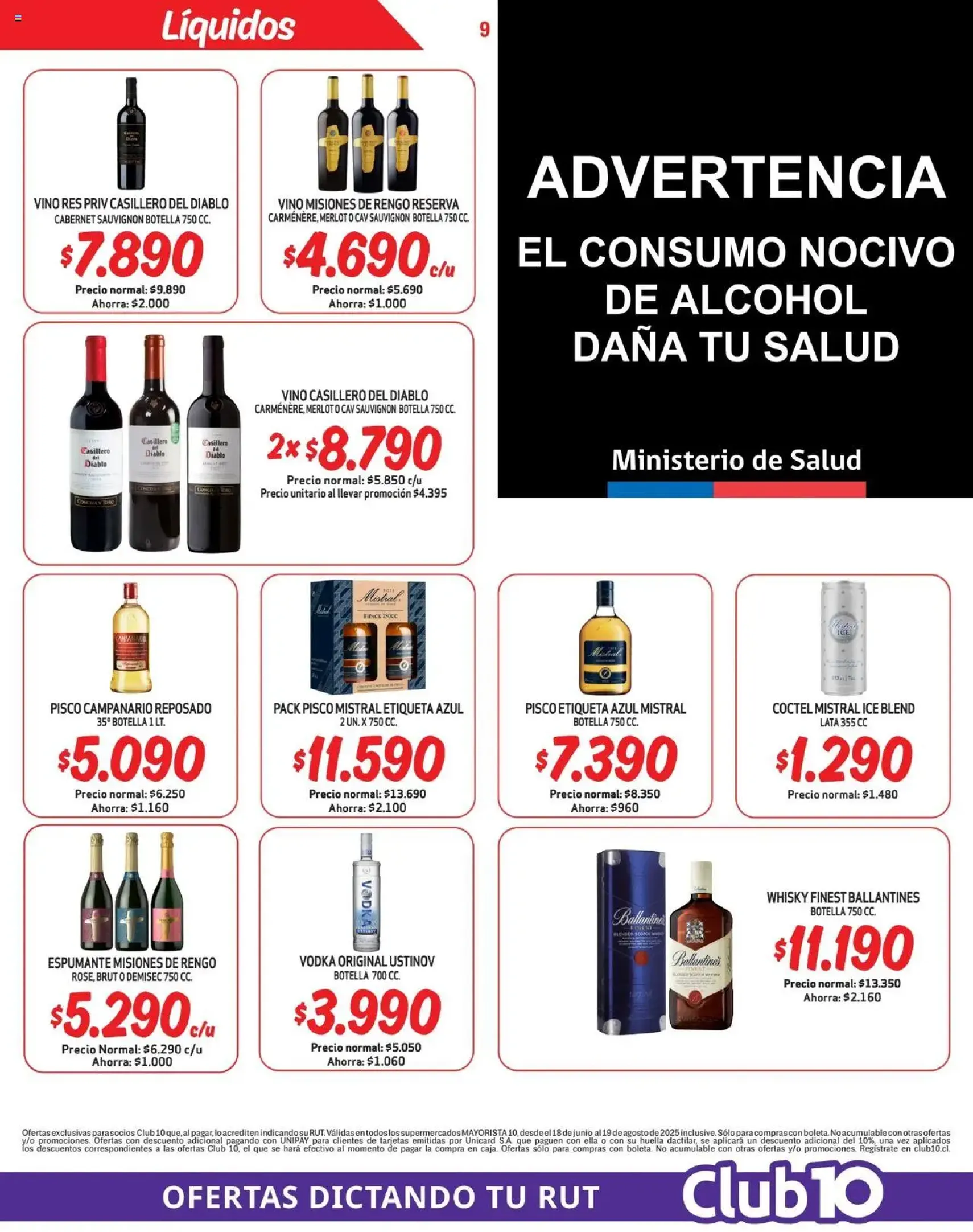 Mayorista 10 Ofertas - folleto válido desde 16.08.2025 página 9 de 21 Mayorista 10 Ofertas - folleto válido desde 16.08.2025 página 9 de 21