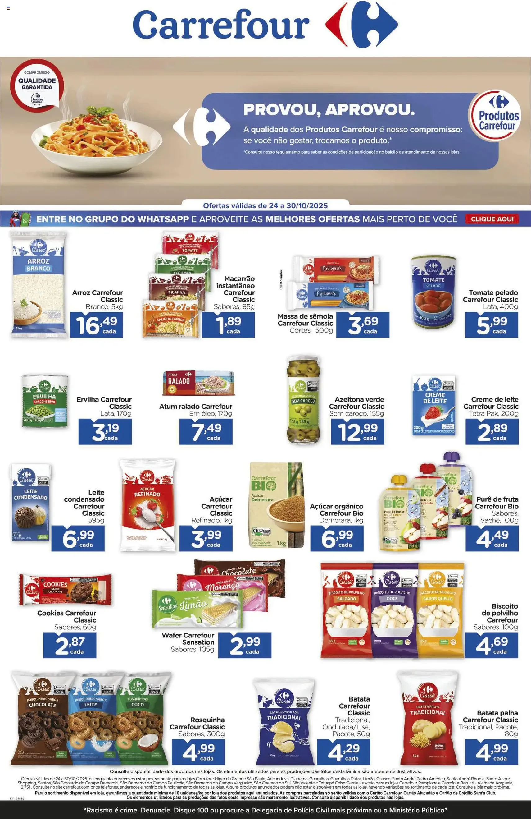 Carrefour - Ofertas da semana - folheto válido a partir de 24/10/2025 página 20 de 24 Carrefour - Ofertas da semana - folheto válido a partir de 24/10/2025 página 20 de 24