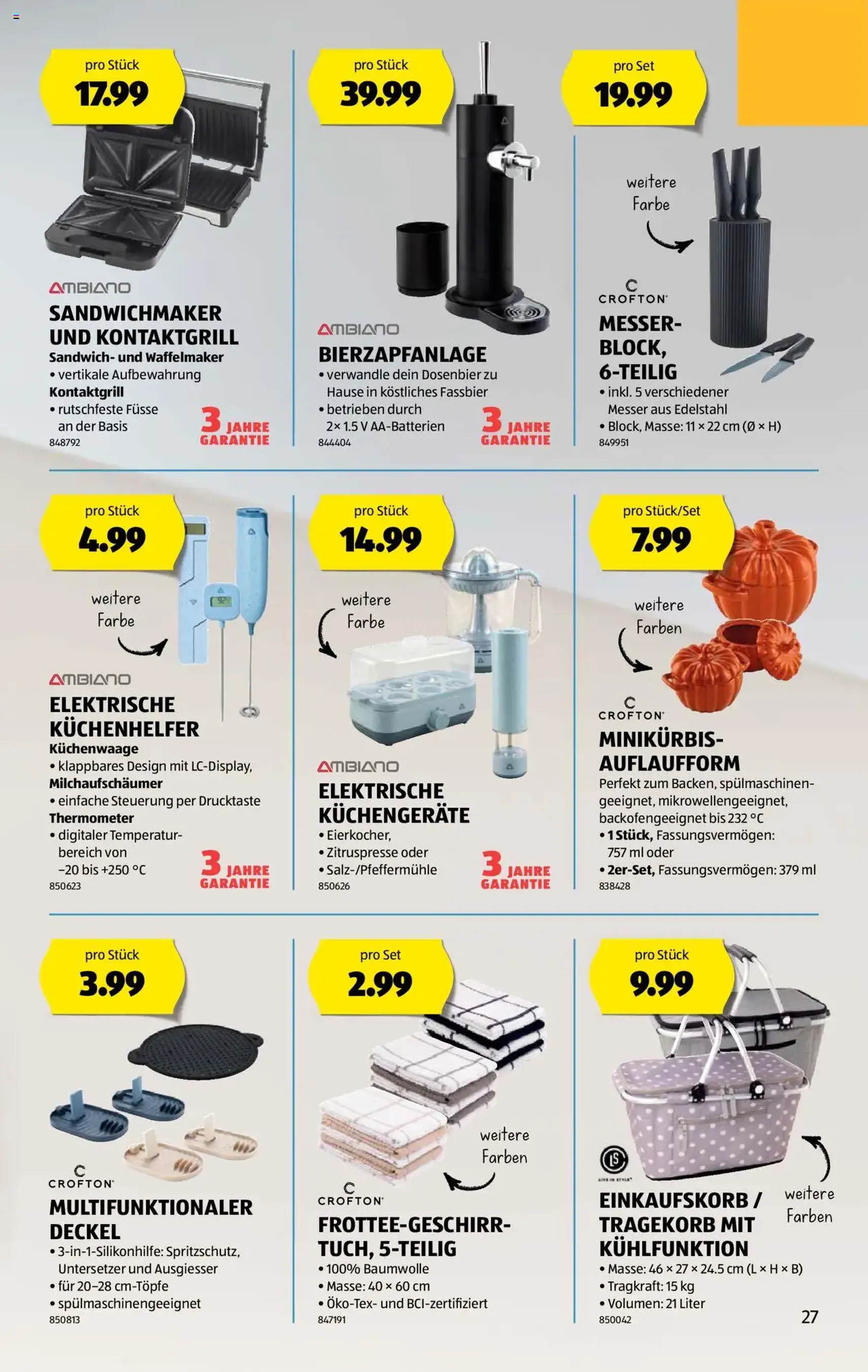 Aldi Aktionen - Gültiger Prospekt ab 04.09.2025, Seite 27 von insgesamt 35 Aldi Aktionen - Gültiger Prospekt ab 04.09.2025, Seite 27 von insgesamt 35