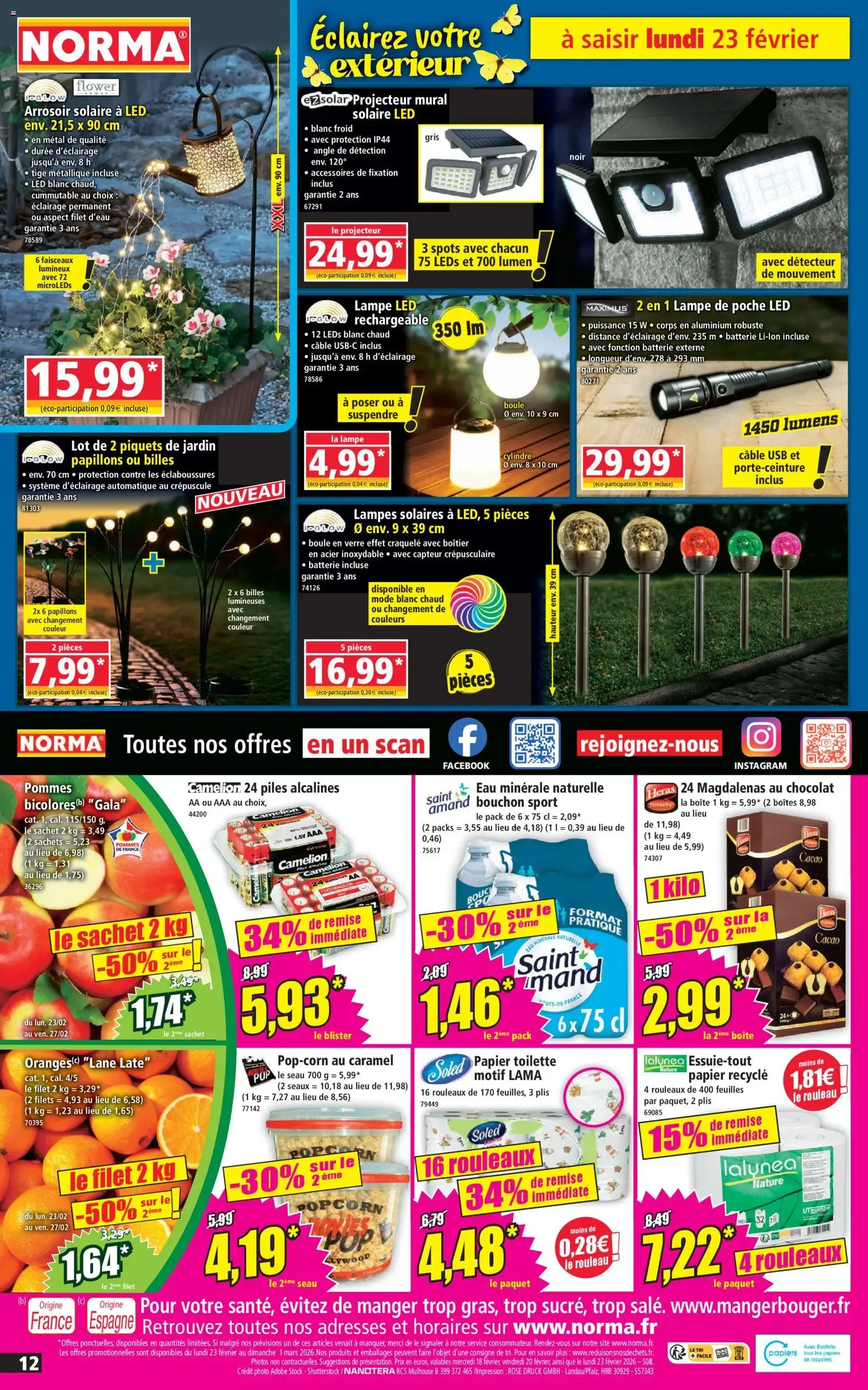Norma catalogue - brochure valable à partir du 18/02/2026, page 12 sur 14