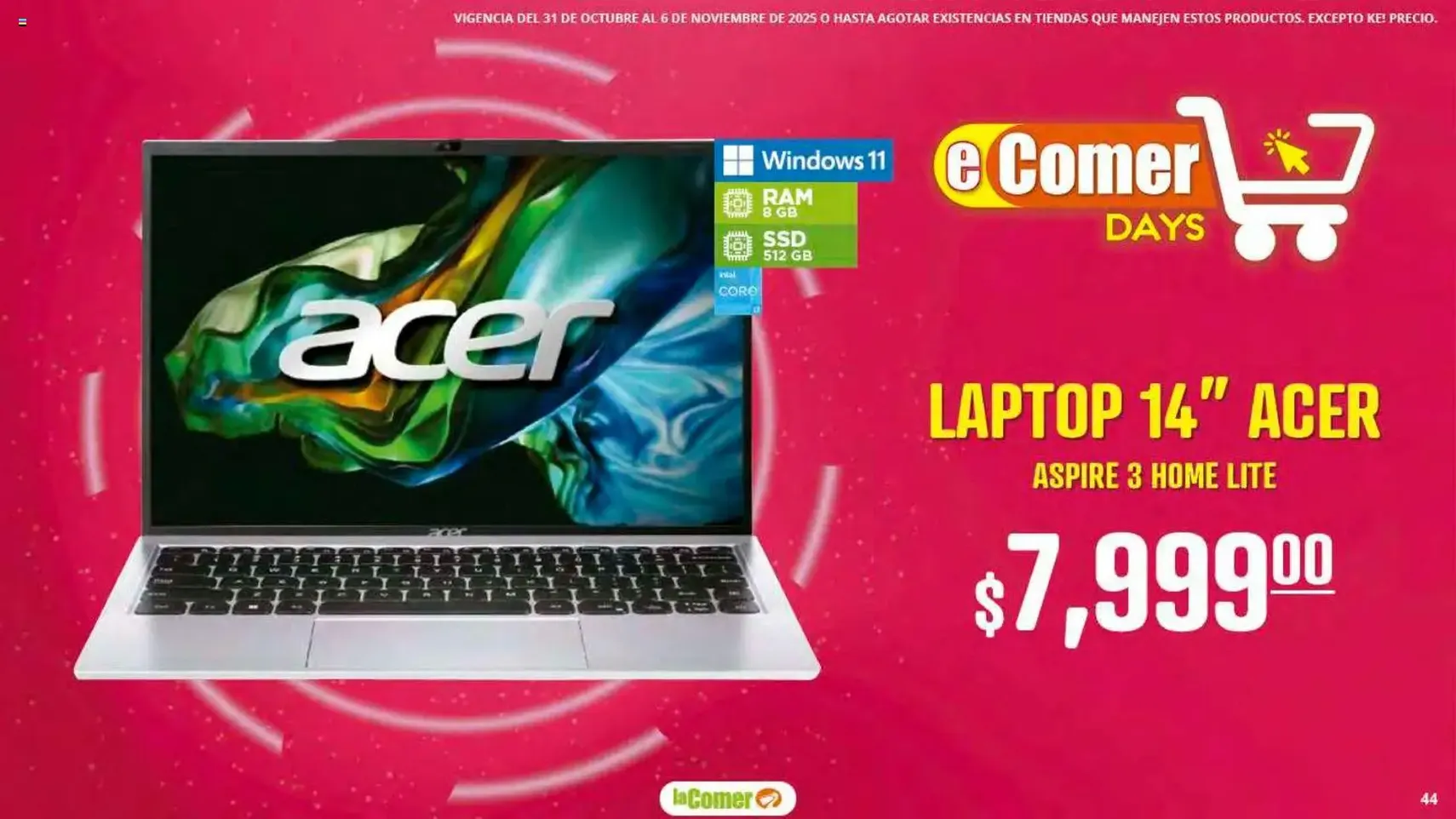 La Comer folleto - folleto válido desde 31/10/2025 página 44 de 46 La Comer folleto - folleto válido desde 31/10/2025 página 44 de 46