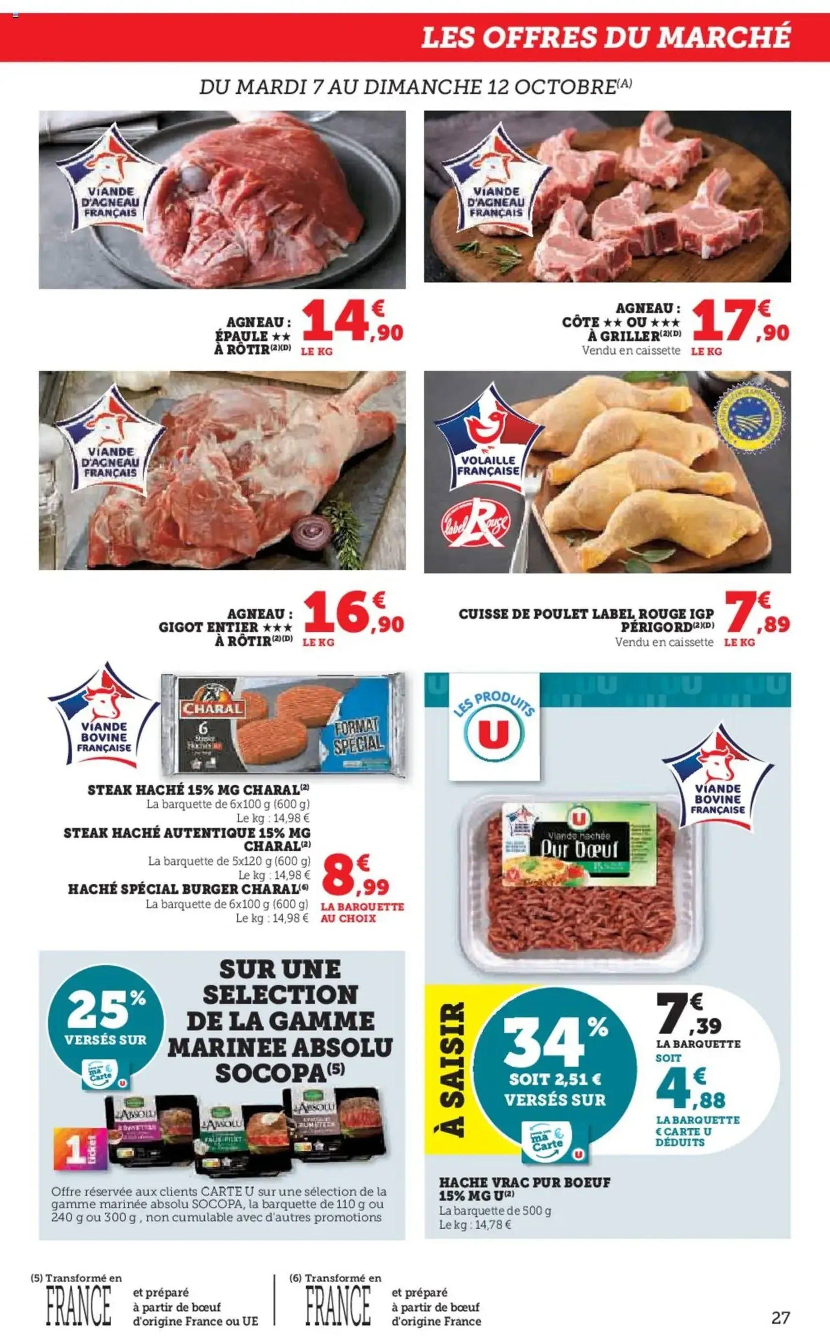 Super U catalogue - brochure valable à partir du 07/10/2025, page 27 sur 40