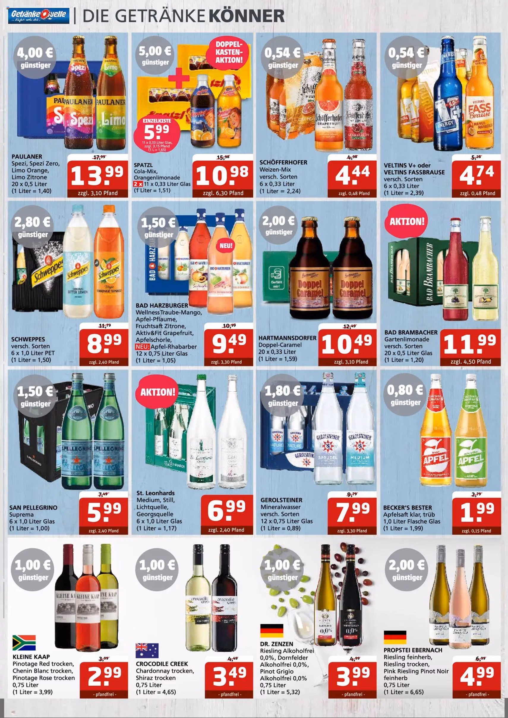 Getränke Quelle Prospekt - Gültiger Prospekt ab 30.03.2026, Seite 5 von insgesamt 6