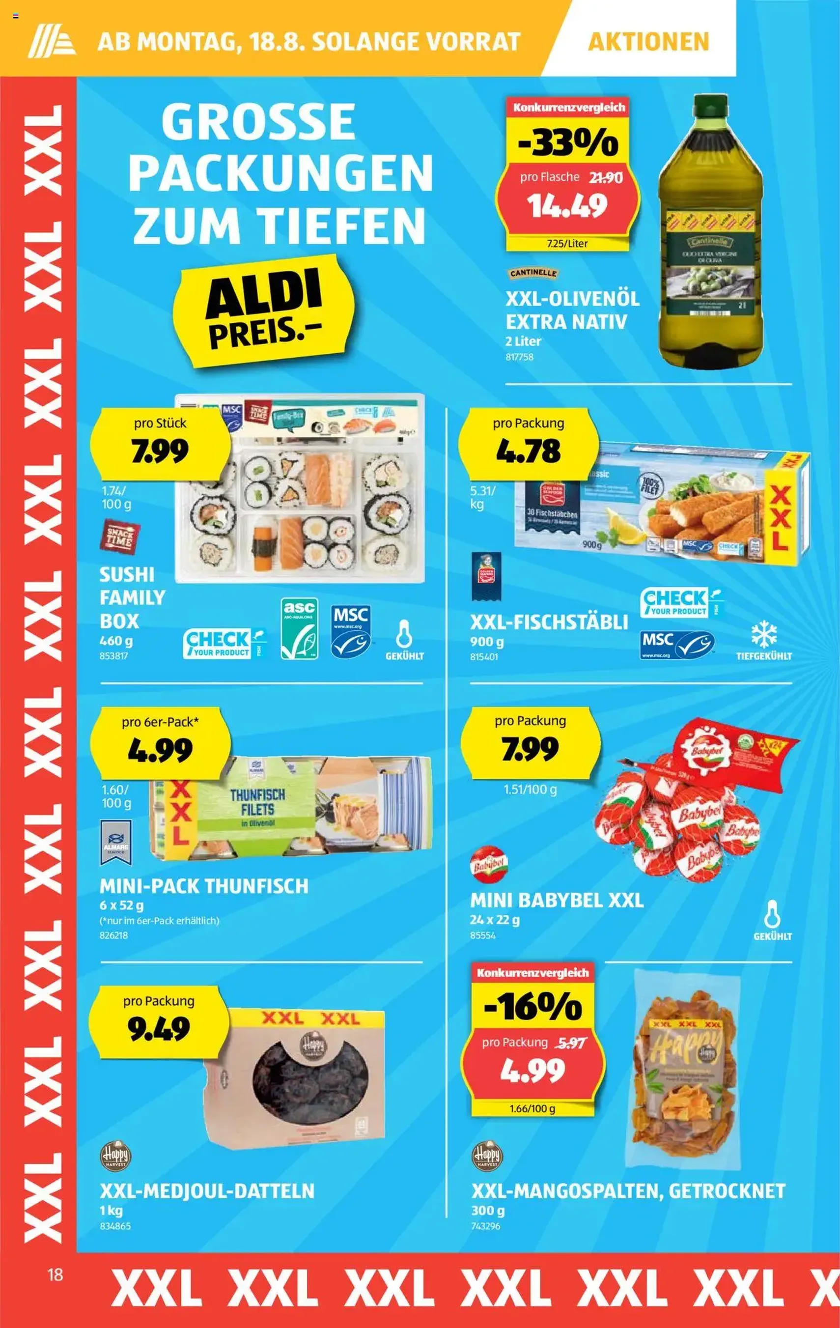 Aldi Aktionen - Gültiger Prospekt ab 14.08.2025, Seite 18 von insgesamt 31 Aldi Aktionen - Gültiger Prospekt ab 14.08.2025, Seite 18 von insgesamt 31