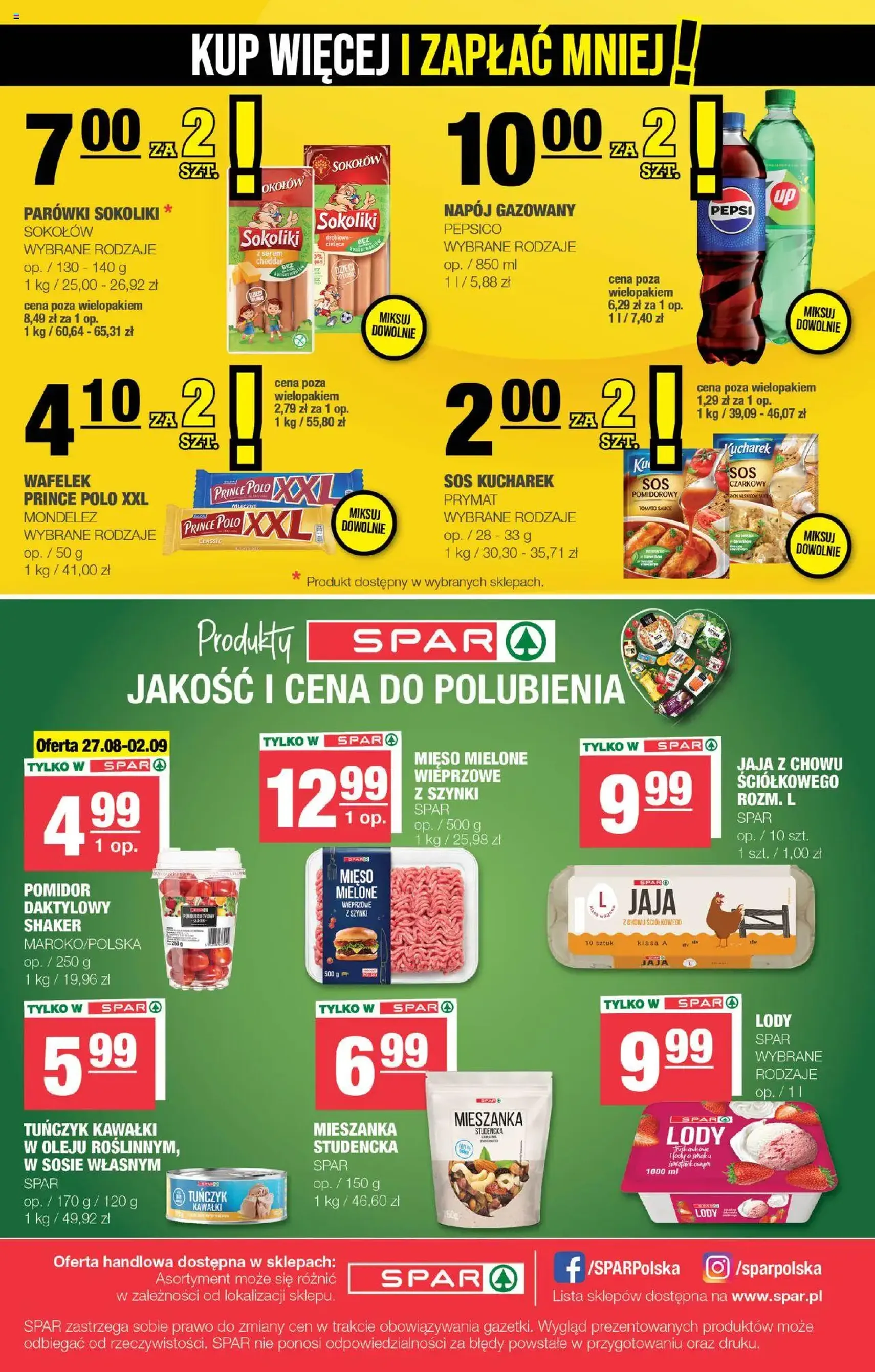 Spar Gazetka - ważny gazetka od 27.08.2025 strona 8 z 8 Spar Gazetka - ważny gazetka od 27.08.2025 strona 8 z 8