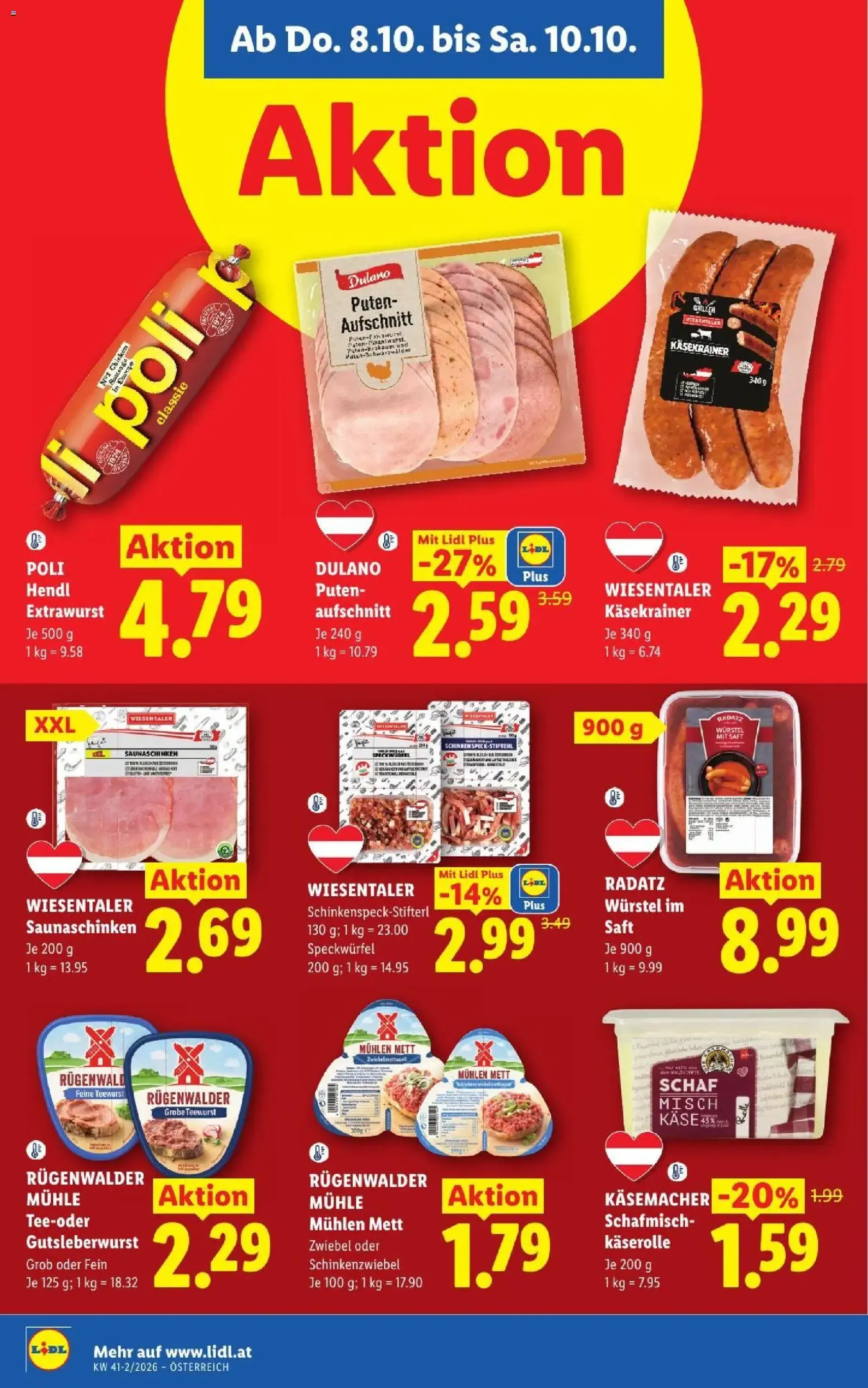 Lidl Flugblatt - Gültiger Prospekt ab 08.10.2026, Seite 10 von insgesamt 56