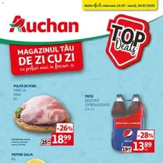 Catalog Auchan - previzualizare cataloage valabilă începând cu 16.07.2025