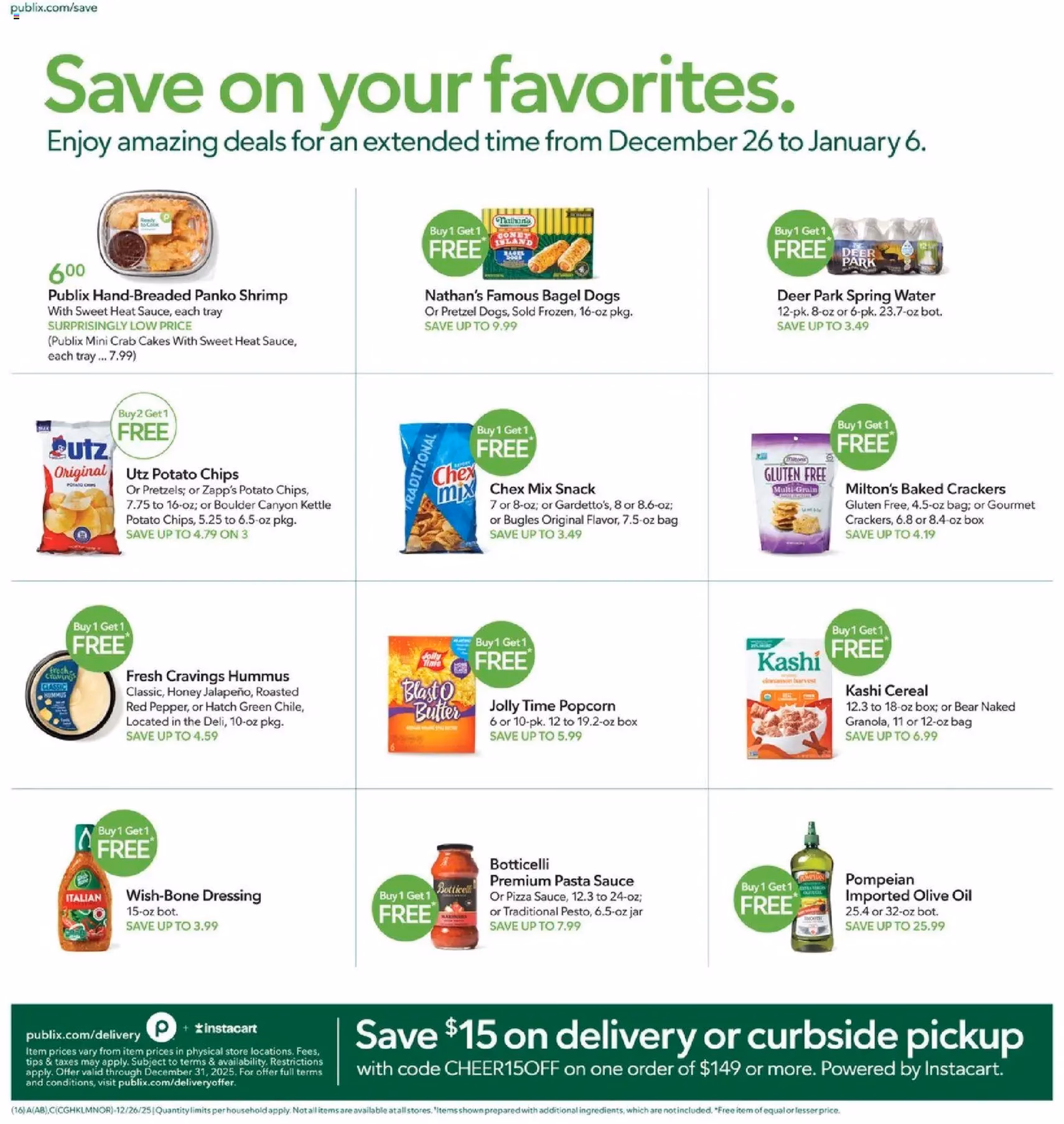 Publix Weekly Ad - valid flyer from 12/26/2025, page 16 of 16
