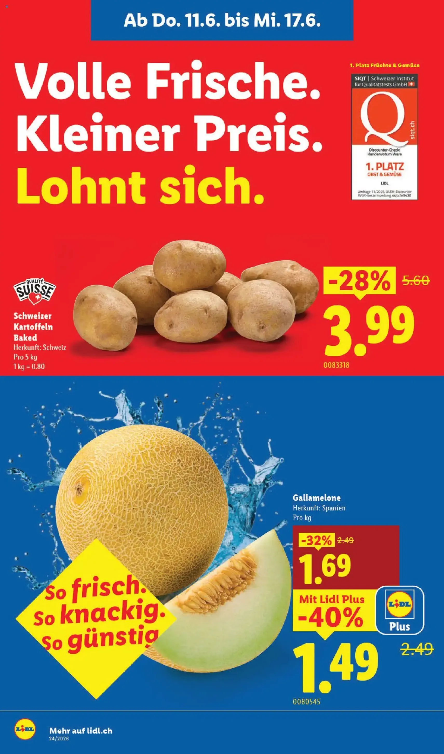 Lidl aktionen - Gültiger Prospekt ab 11.06.2026, Seite 4 von insgesamt 40