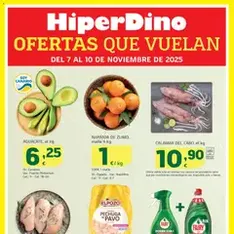 Vista previa del folleto HiperDino folleto válido desde 07/11/2025