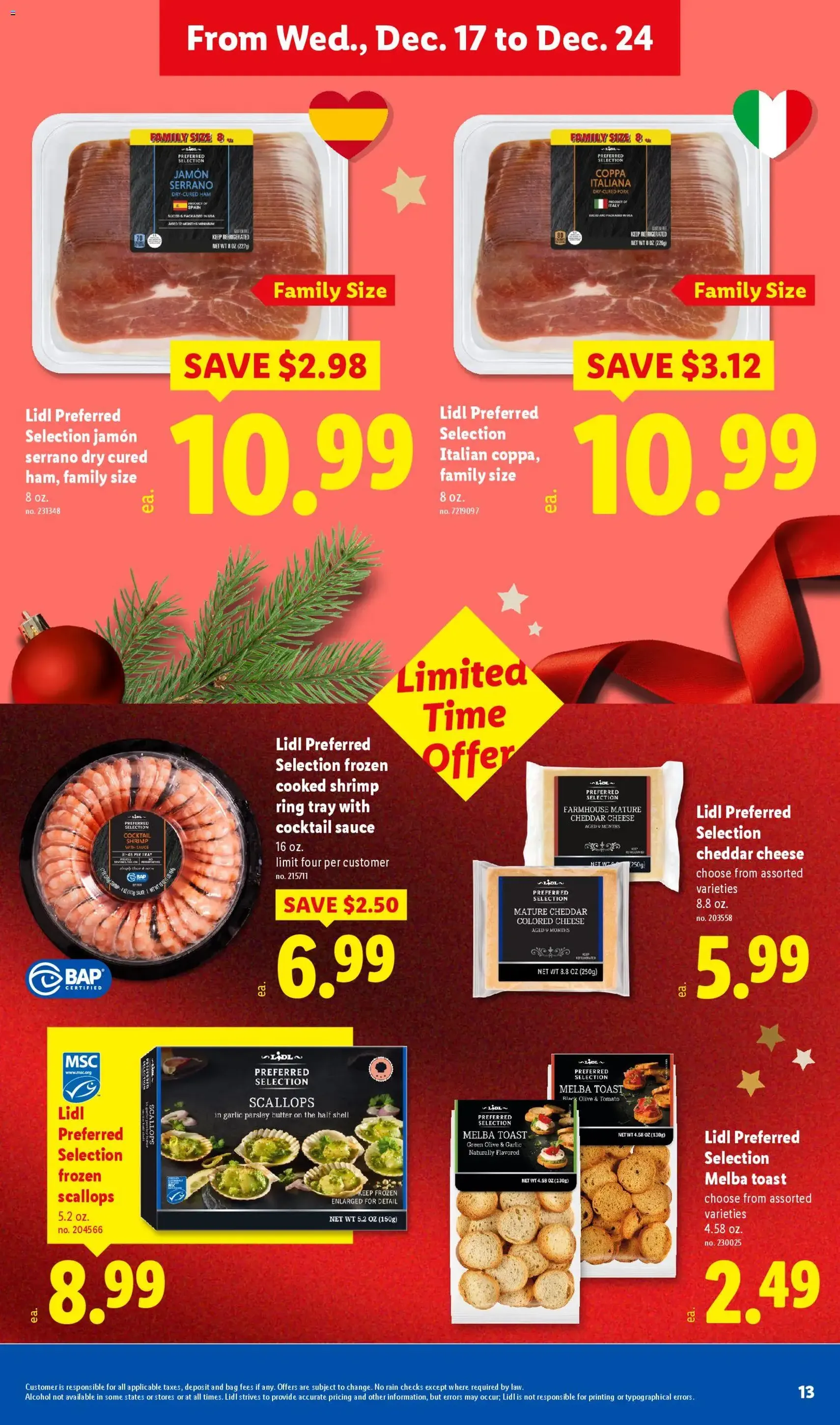 Lidl Weekly Ad - valid flyer from 12/17/2025, page 13 of 40