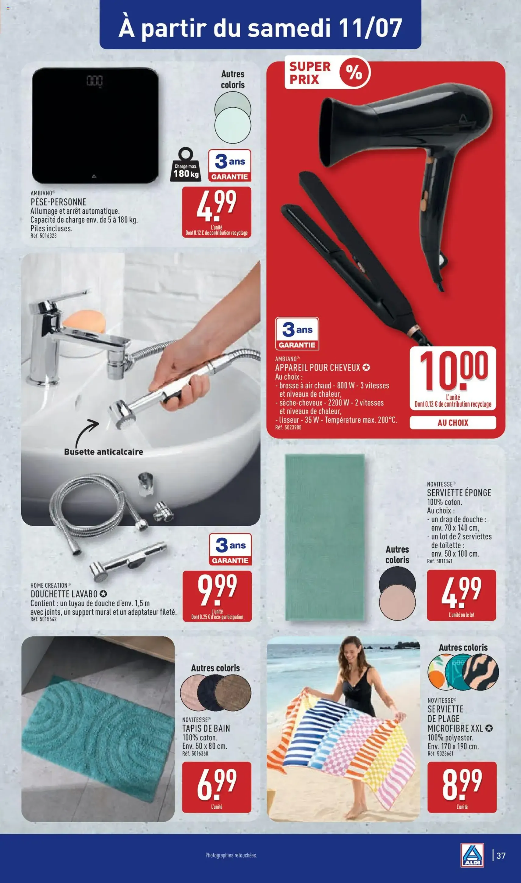 Aldi catalogue - brochure valable à partir du 07/07/2026, page 39 sur 42