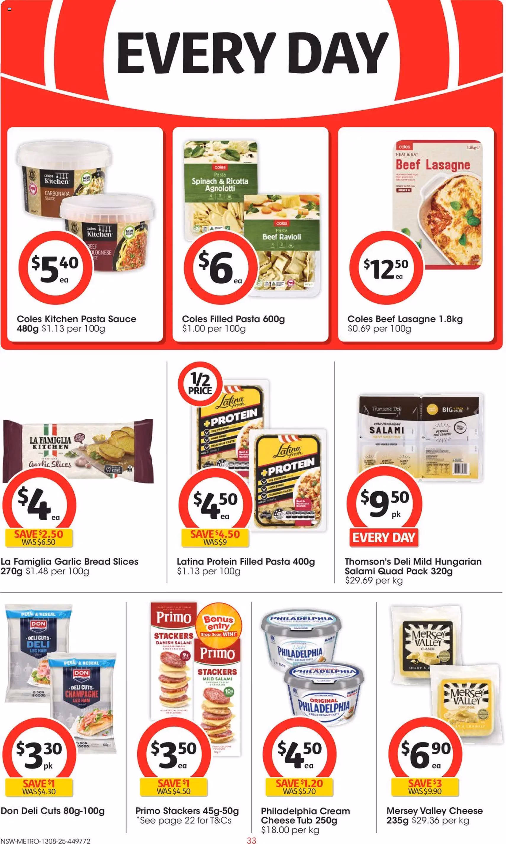 Coles Catalogue NSW - valid flyer from 13/08/2025, page 33 of 49 Coles Catalogue NSW - valid flyer from 13/08/2025, page 33 of 49