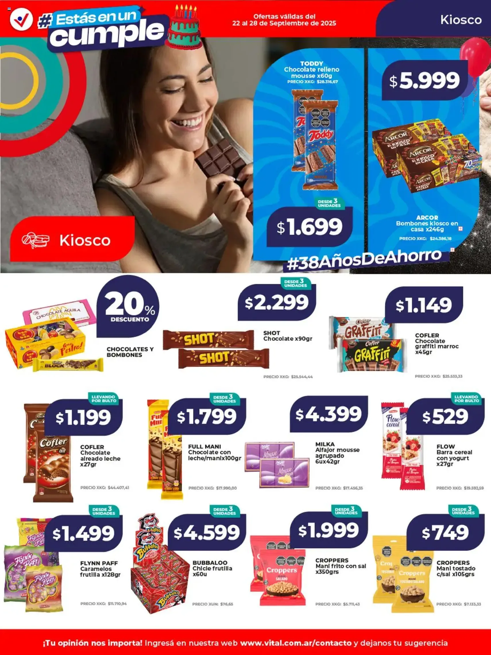 Vital ofertas - folleto válido desde 22/09/2025 página 16 de 21