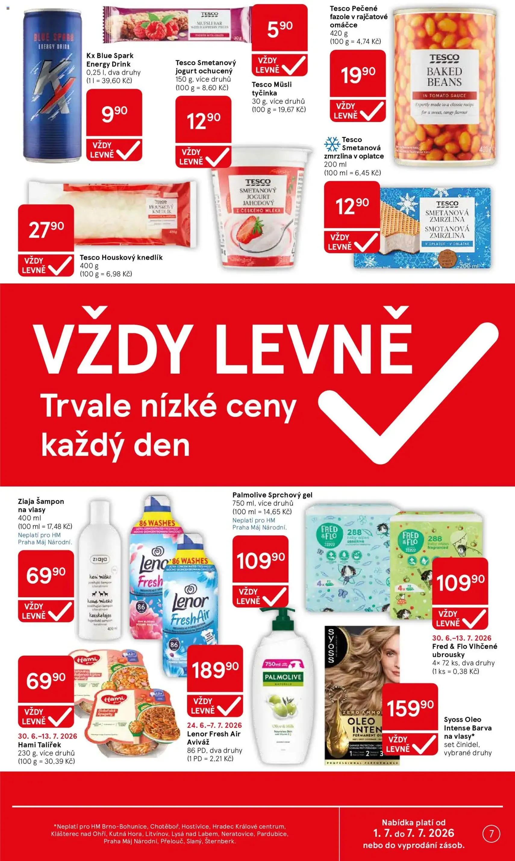 Tesco leták - Hypermarket - platný leták od 01.07.2026 strana 7 z 31