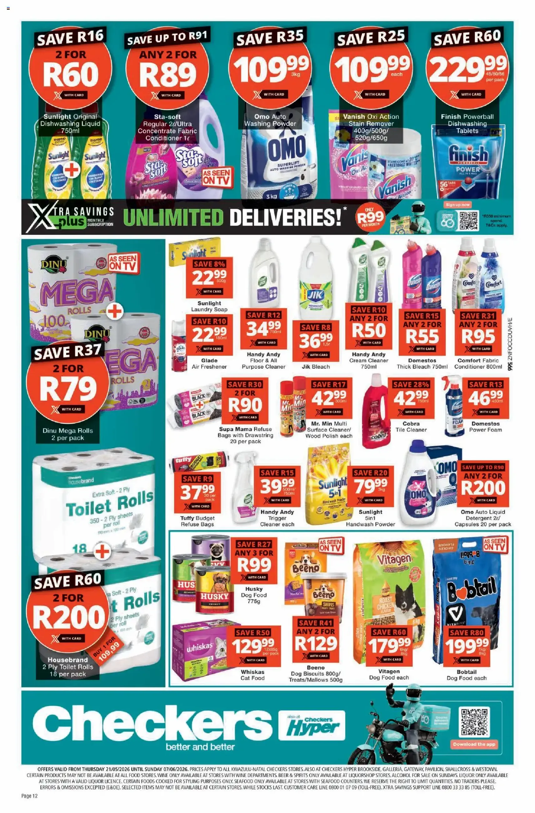 Checkers Specials - valid flyer from 21/05/2026, page 12 of 14