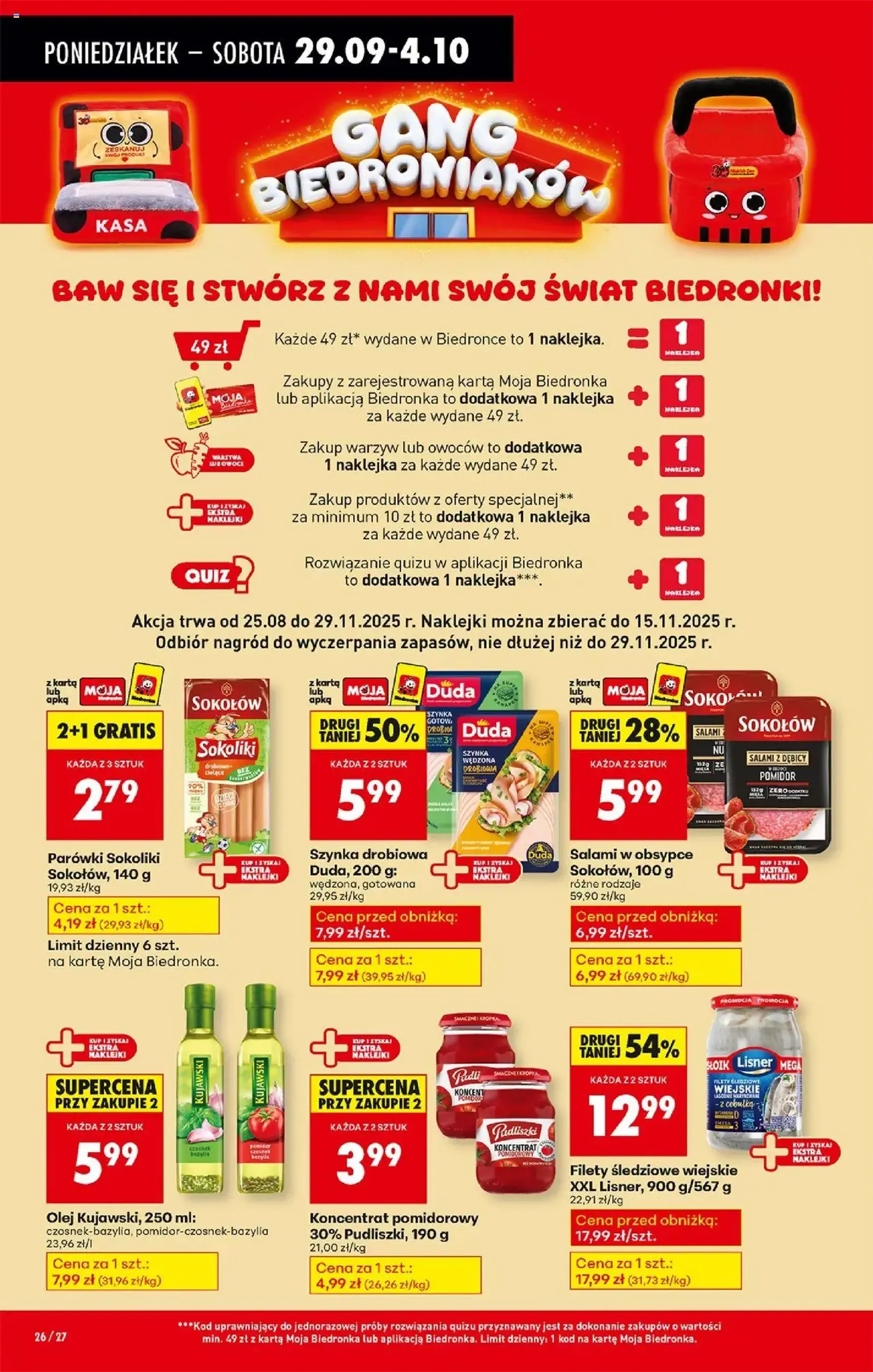 Biedronka gazetka - ważny gazetka od 29.09.2025 strona 34 z 90
