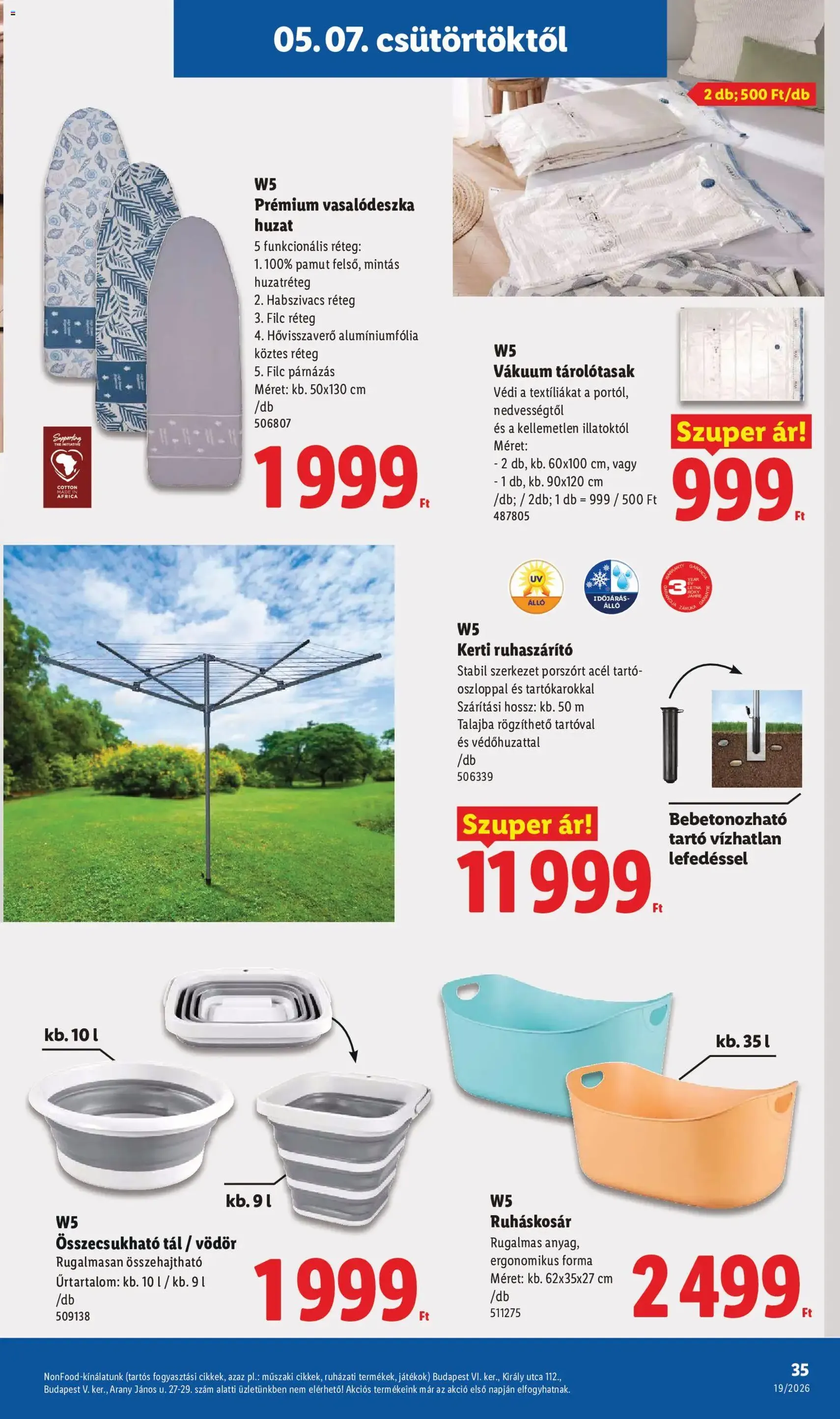 Lidl akciós újság - 2026.05.07. érvényes szórólap 35 oldal 76 oldalból