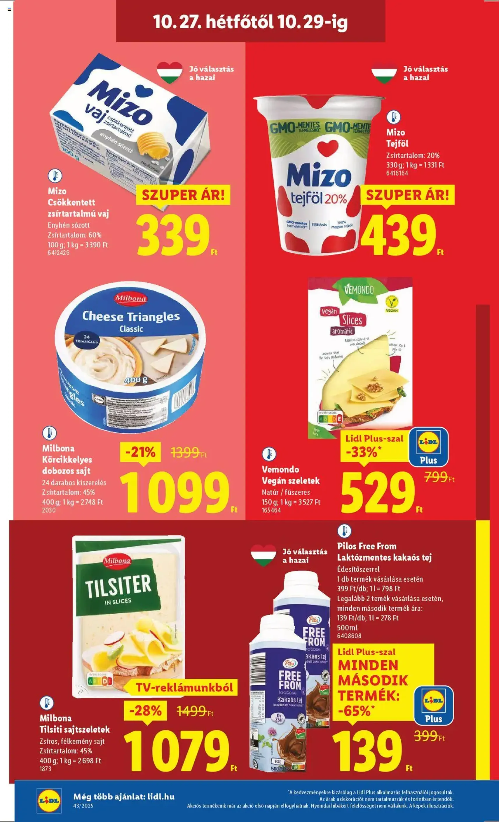 Lidl Akciós újság - 2025.10.22. érvényes szórólap 52 oldal 64 oldalból Lidl Akciós újság - 2025.10.22. érvényes szórólap 52 oldal 64 oldalból