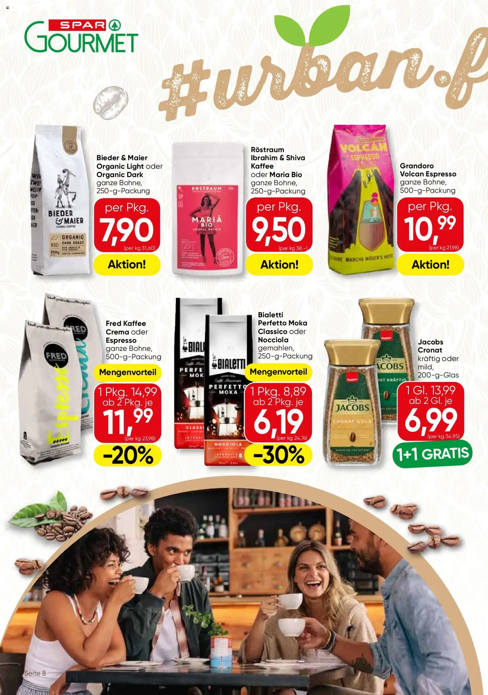 SPAR Gourmet Flugblatt - Gültiger Prospekt ab 21.05.2026, Seite 8 von insgesamt 12