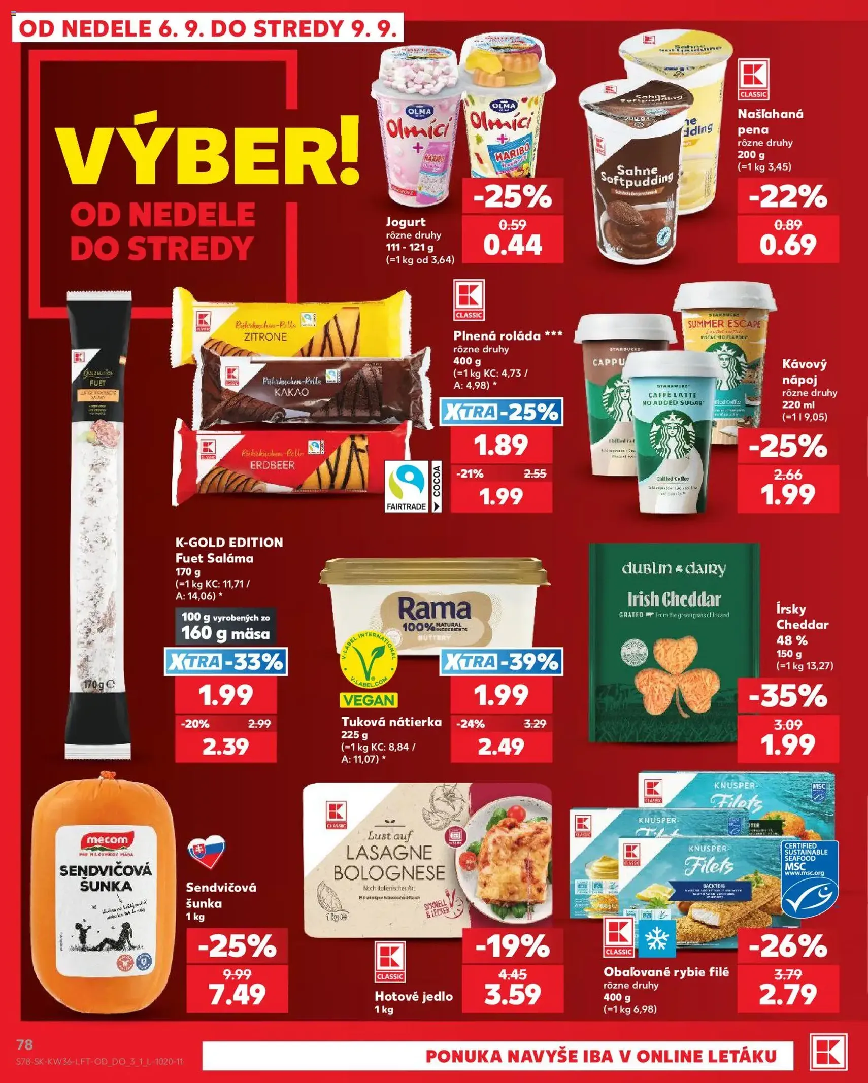 Kaufland leták - platný leták od 03.09.2026 strana 78 z 80
