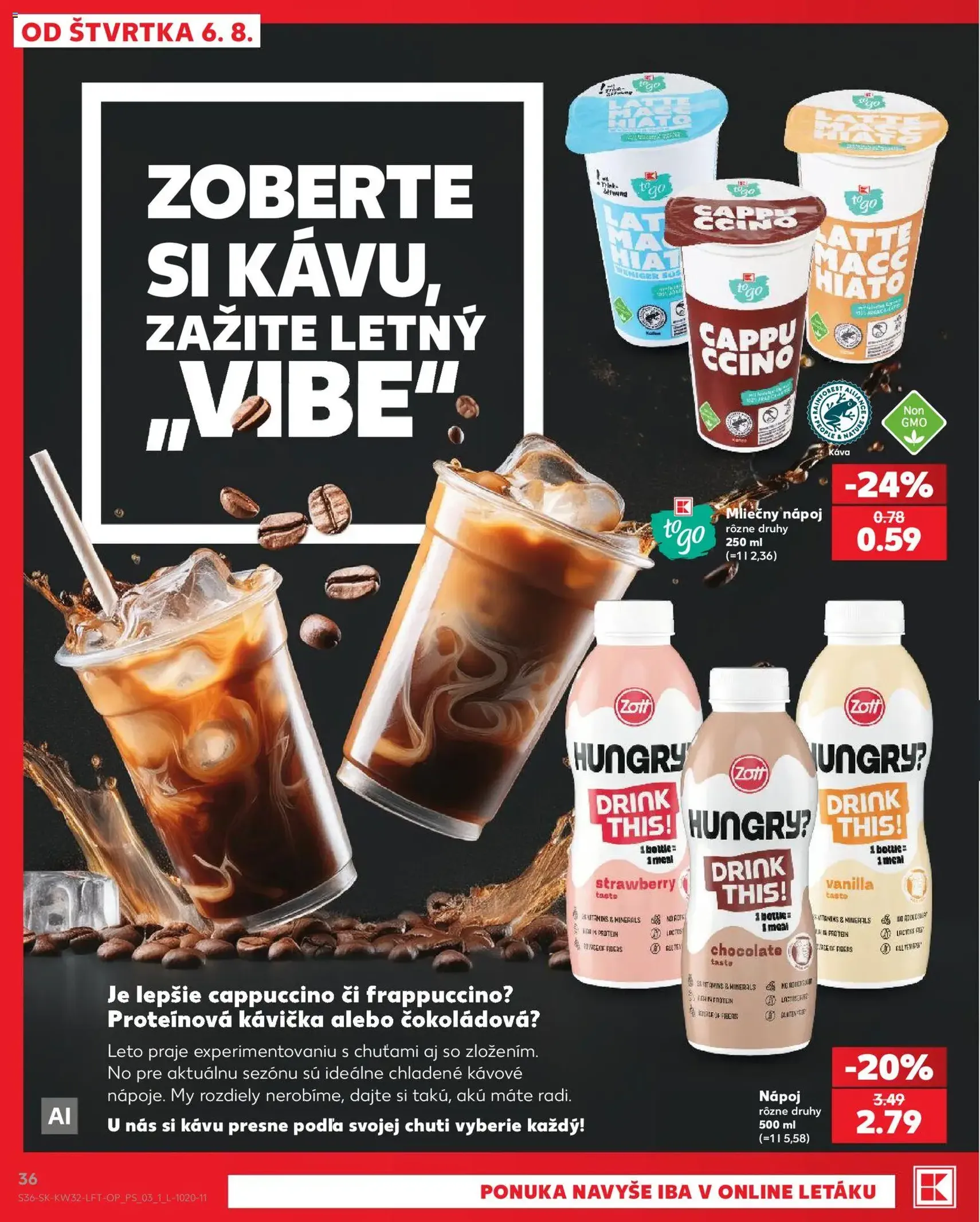 Kaufland SK akciós újság - 2026.08.06. érvényes szórólap 36 oldal 78 oldalból