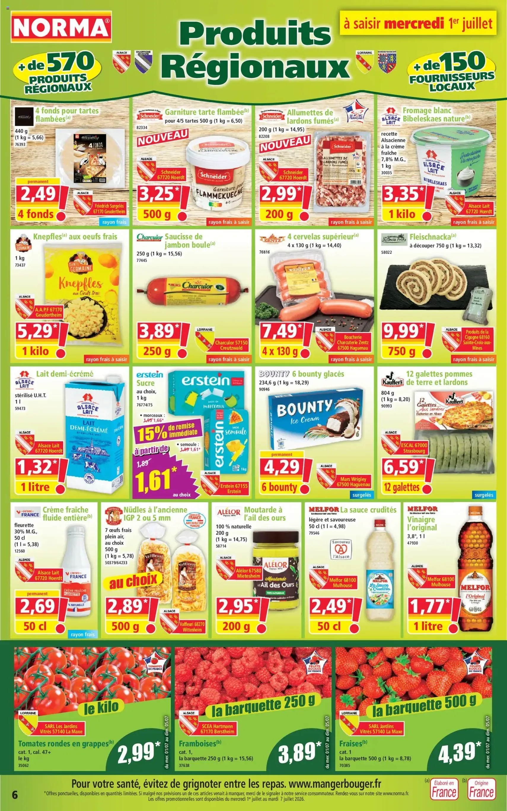 Norma catalogue - brochure valable à partir du 01/07/2026, page 6 sur 12