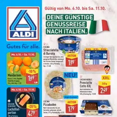 Aldi Prospekt - Prospekt Vorschau gültig ab 06.10.2025