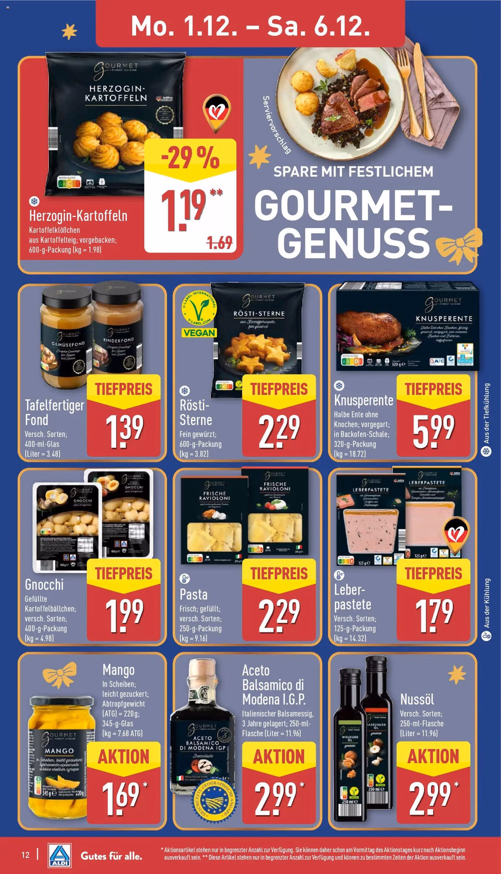 Aldi Prospekt - Gültiger Prospekt ab 01.12.2025, Seite 12 von insgesamt 45