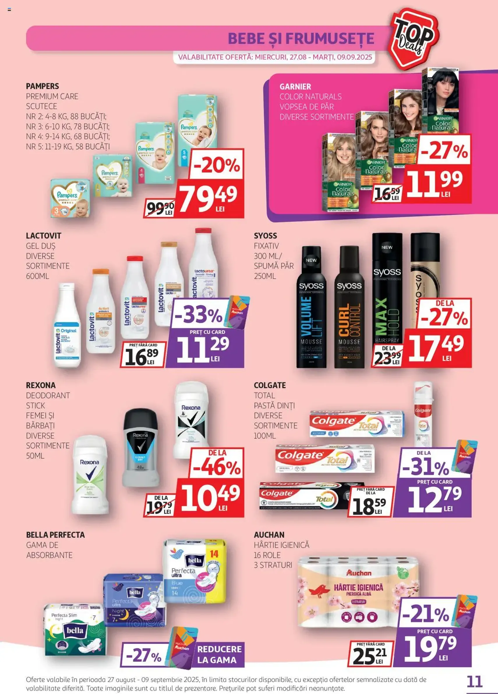 Catalog Auchan - cataloage valabile începând cu 27.08.2025 pagina 11 din 28 Catalog Auchan - cataloage valabile începând cu 27.08.2025 pagina 11 din 28