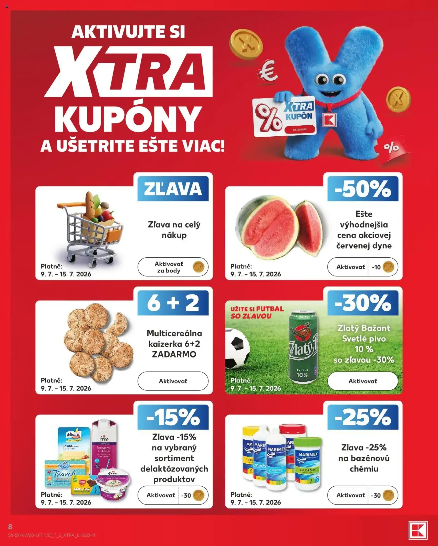 Kaufland SK akciós újság - 2026.07.09. érvényes szórólap 8 oldal 82 oldalból