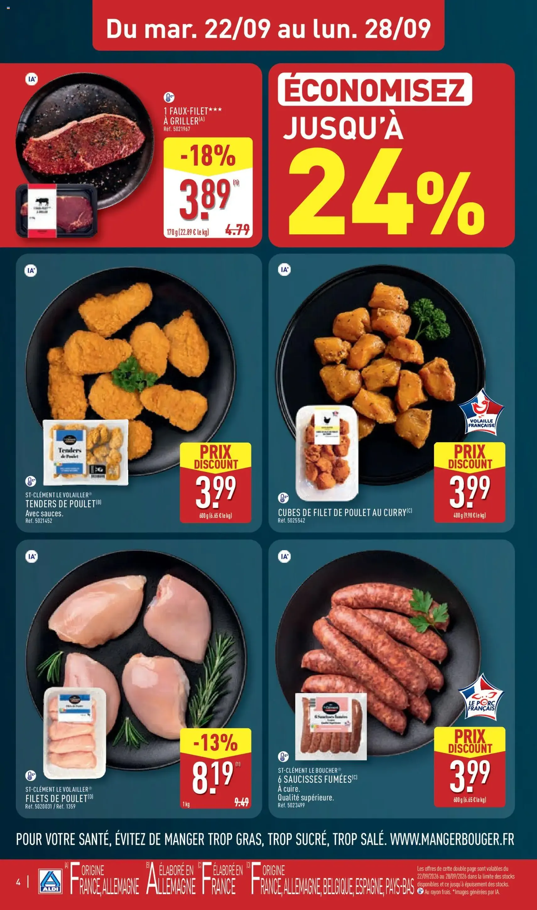 Aldi catalogue - brochure valable à partir du 22/09/2026, page 6 sur 52